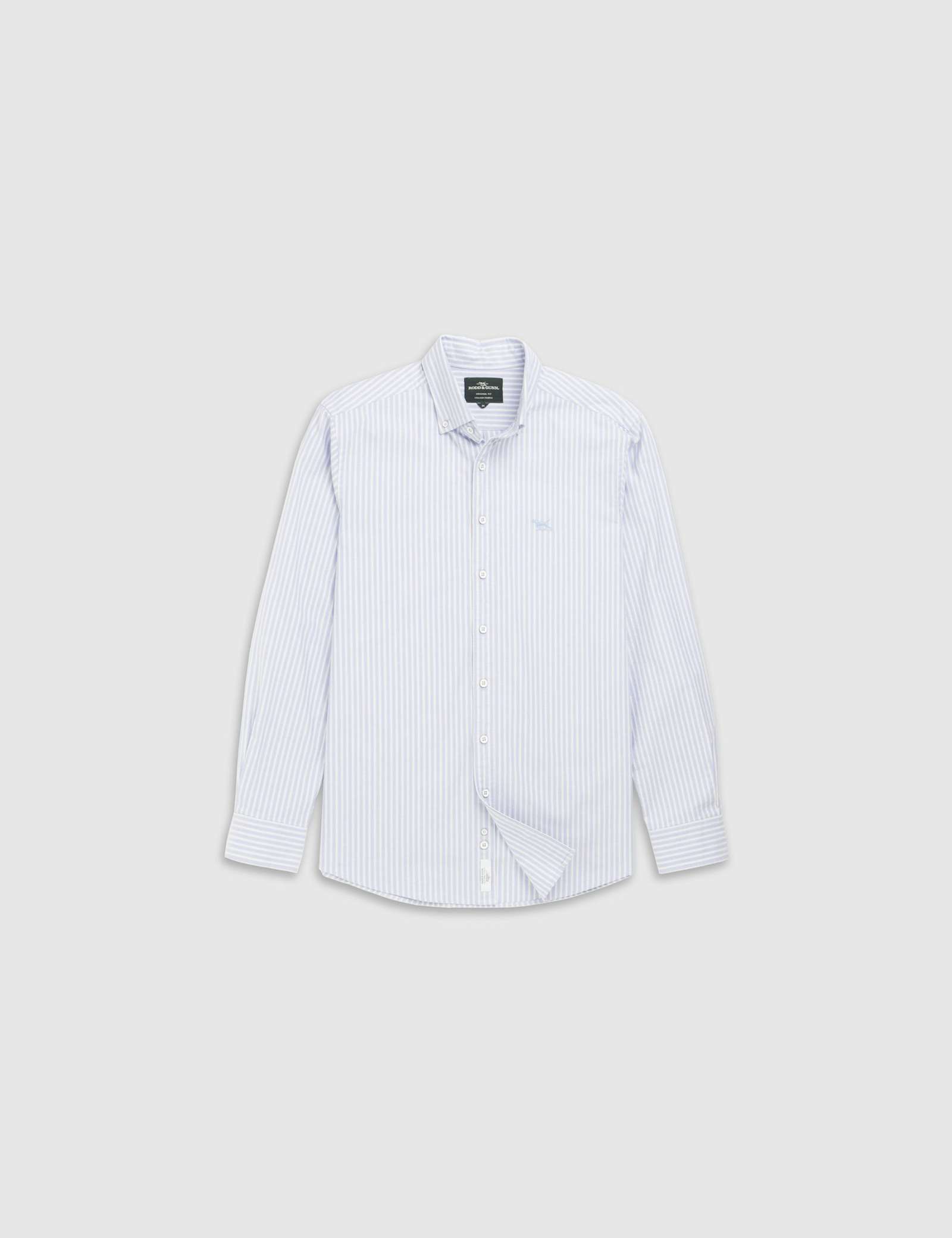 Pure Cotton Striped Oxford Shirt - image 1