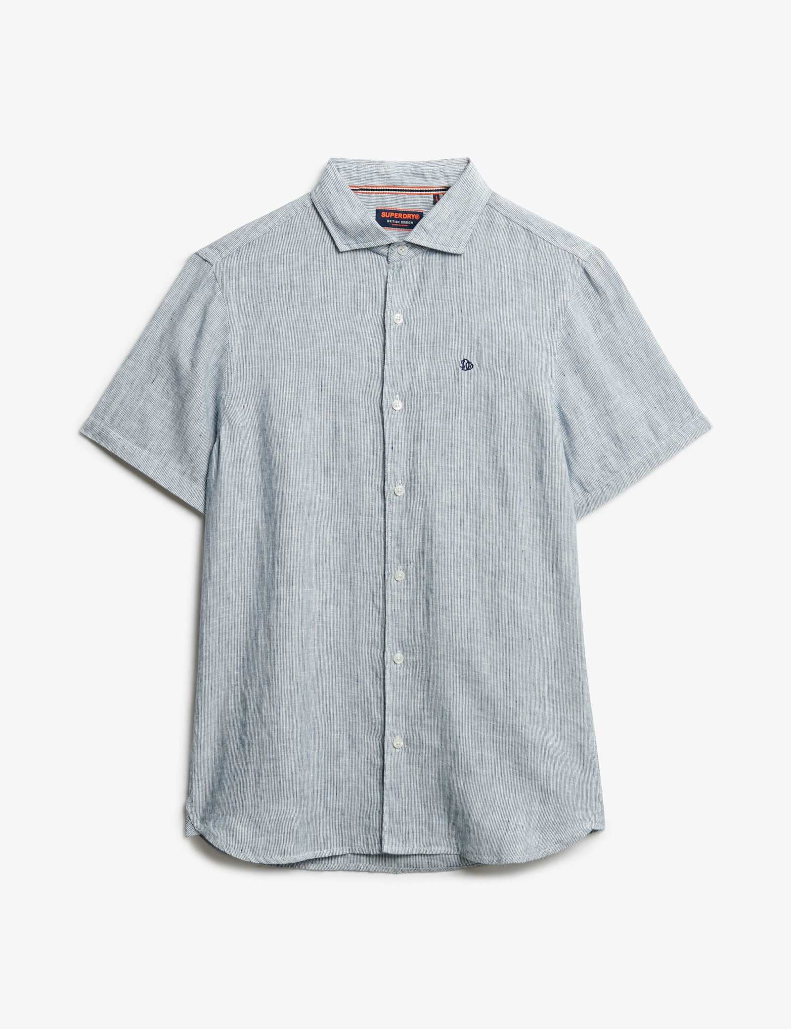Relaxed Fit Pure Linen Embroidered Shirt - image 1