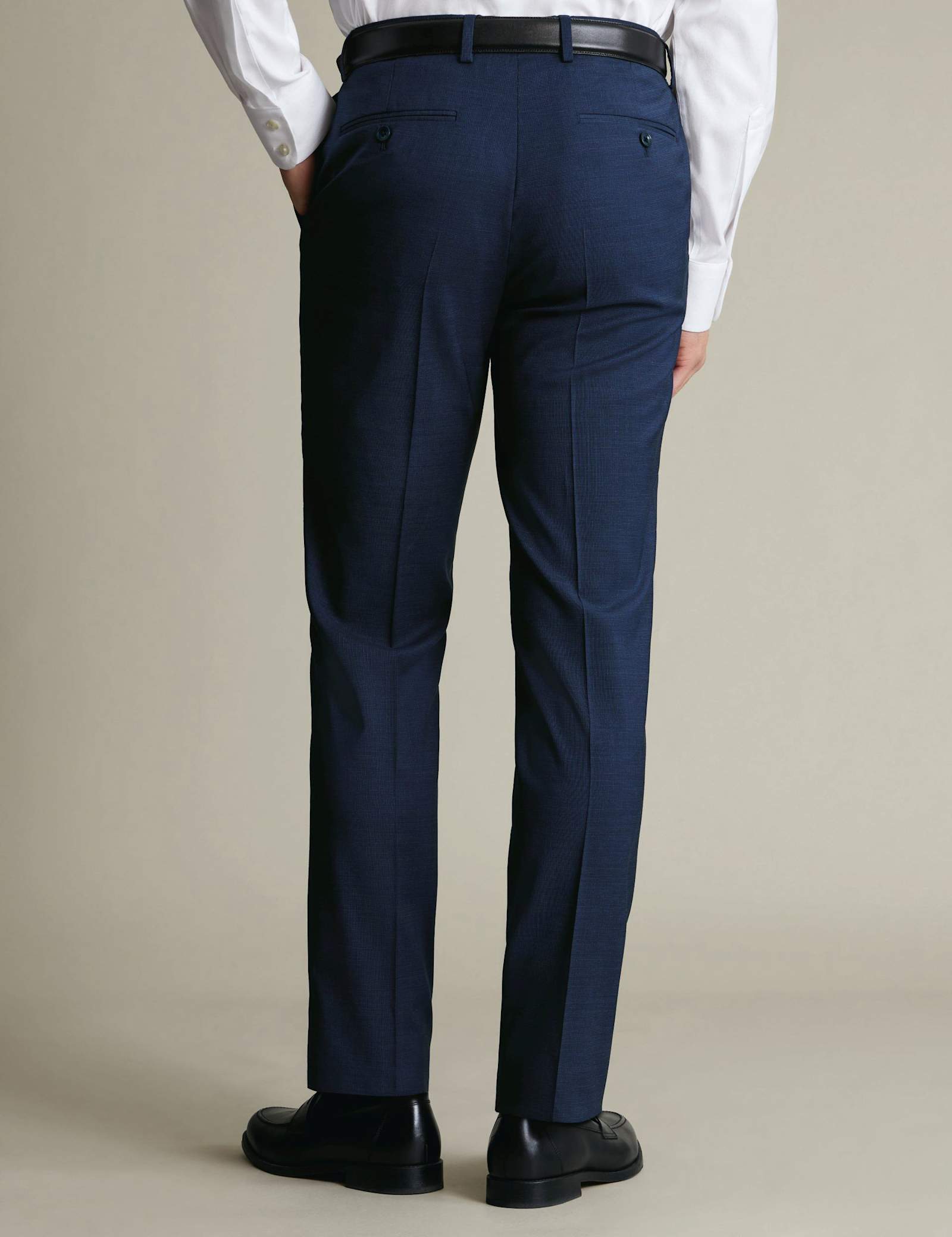 Wool Rich Italian Suit Trousers - image 2