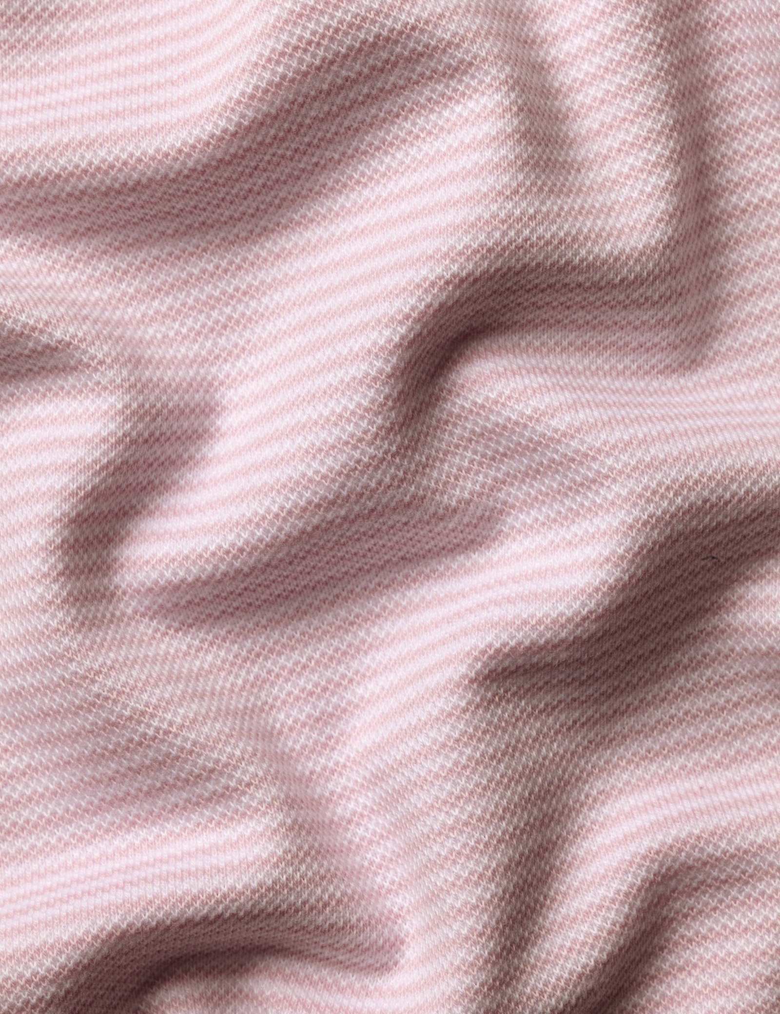 Cotton Rich Striped Pique Polo Shirt - image 3