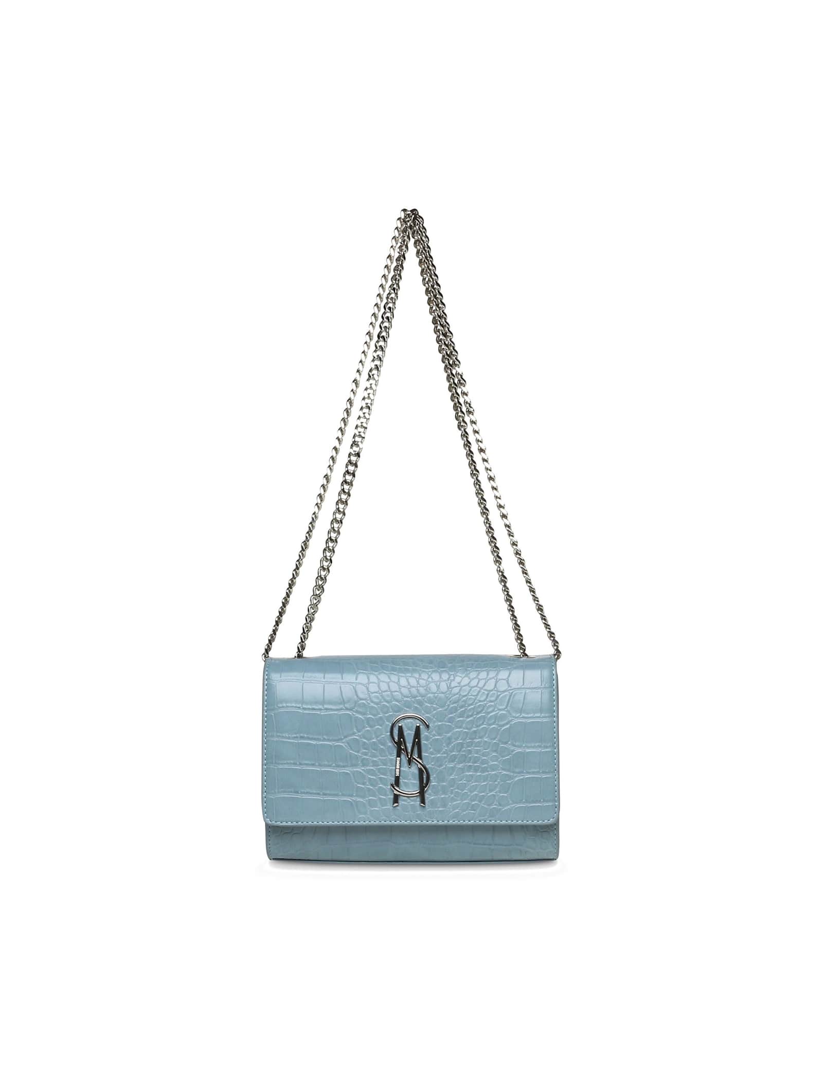Croc Effect Chain Strap Shoulder Bag - image 2