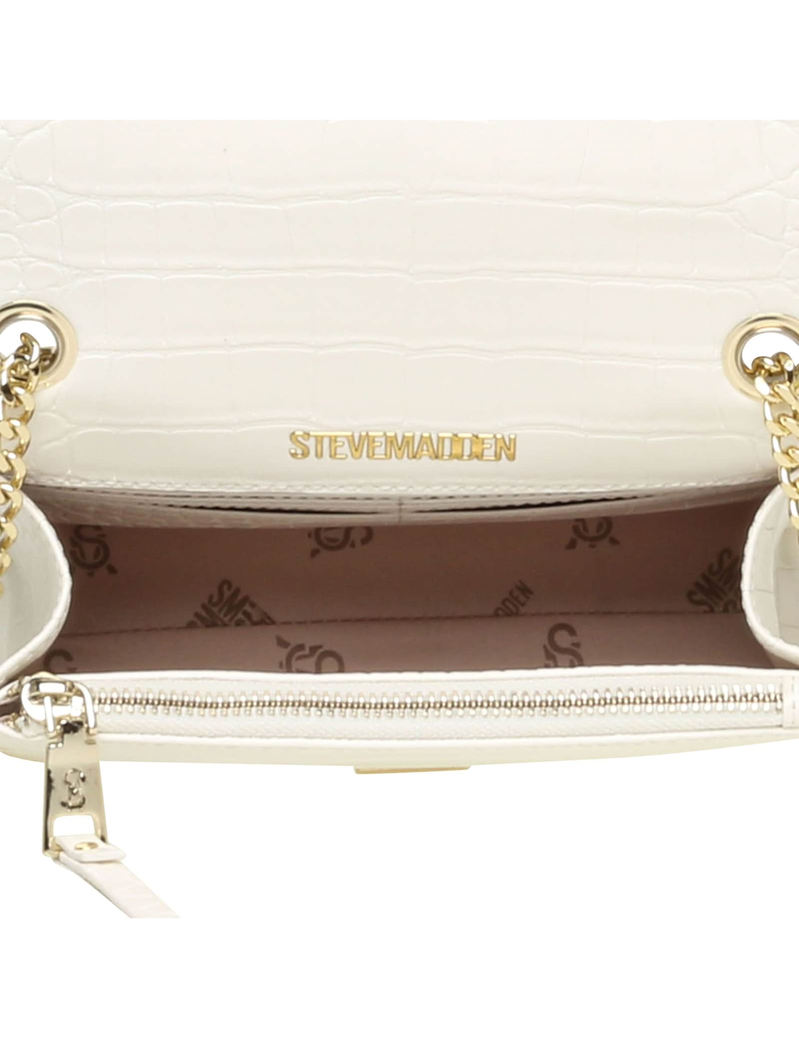 Croc Effect Chain Strap Shoulder Bag - image 4