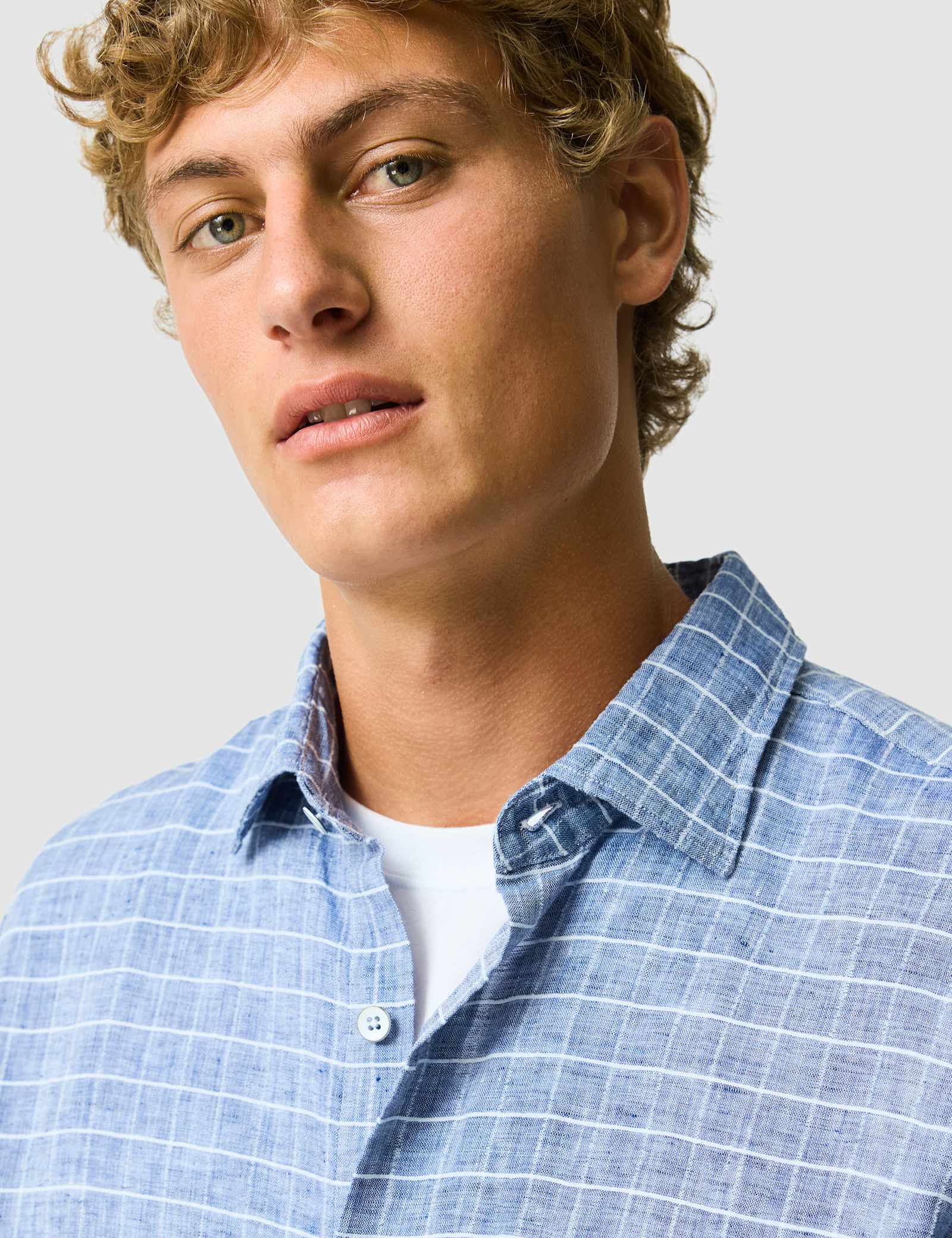 Croftview Linen Rich Checked Shirt - image 4