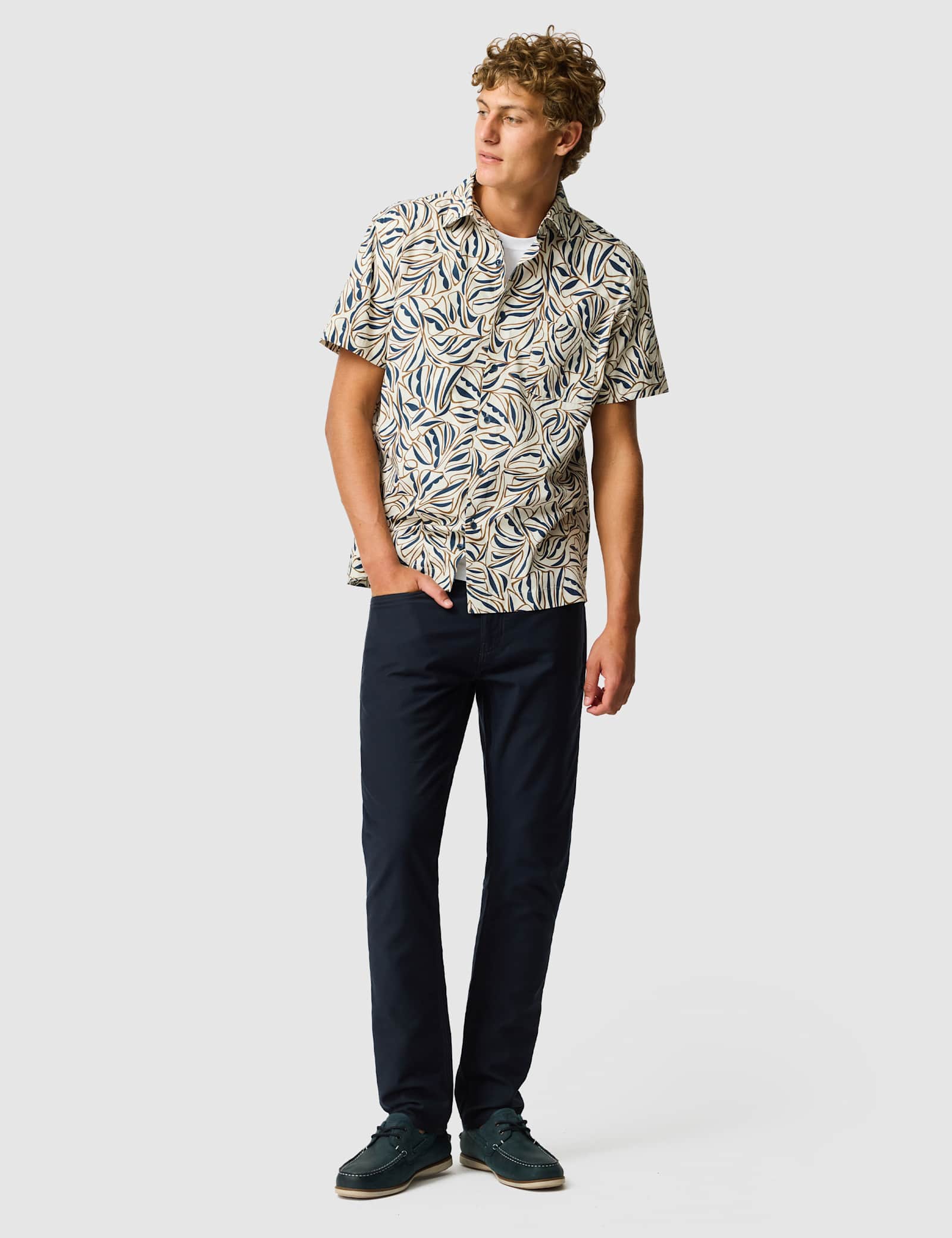 Regular Fit Pure Cotton Short Sleeve Shirt - image 2