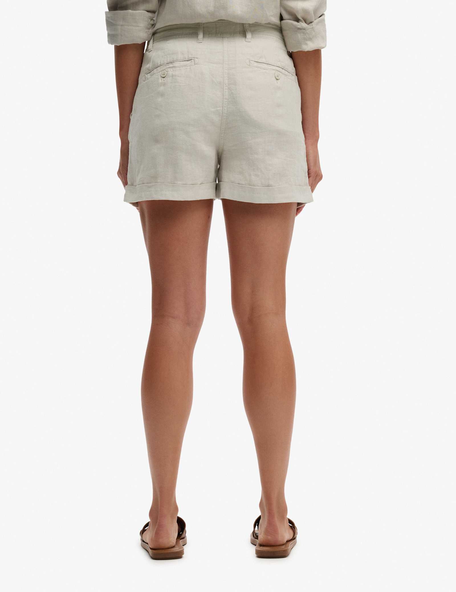 Pure Linen Shorts - image 5