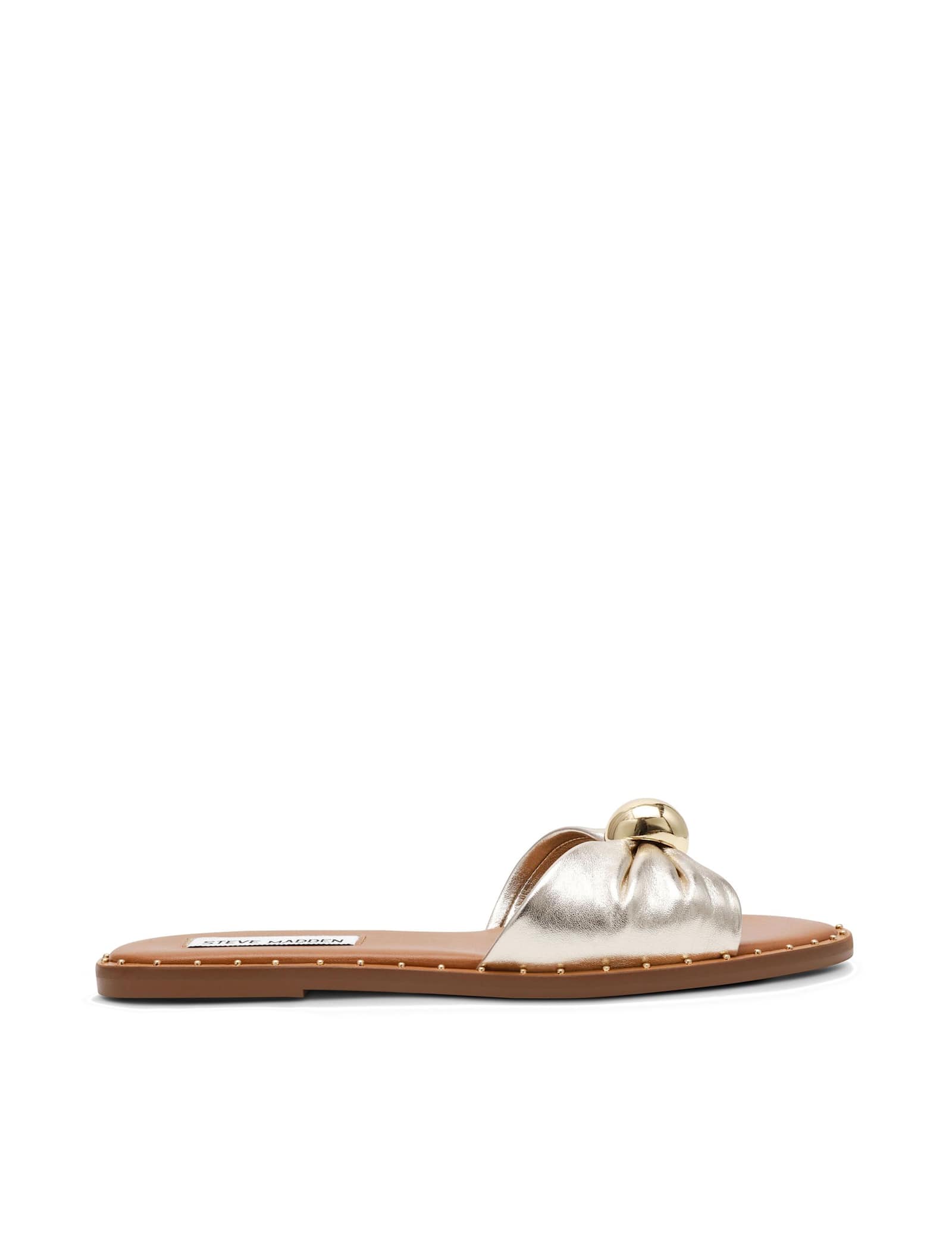 Dipsy Leather Slip On Flat Sandals - image 2
