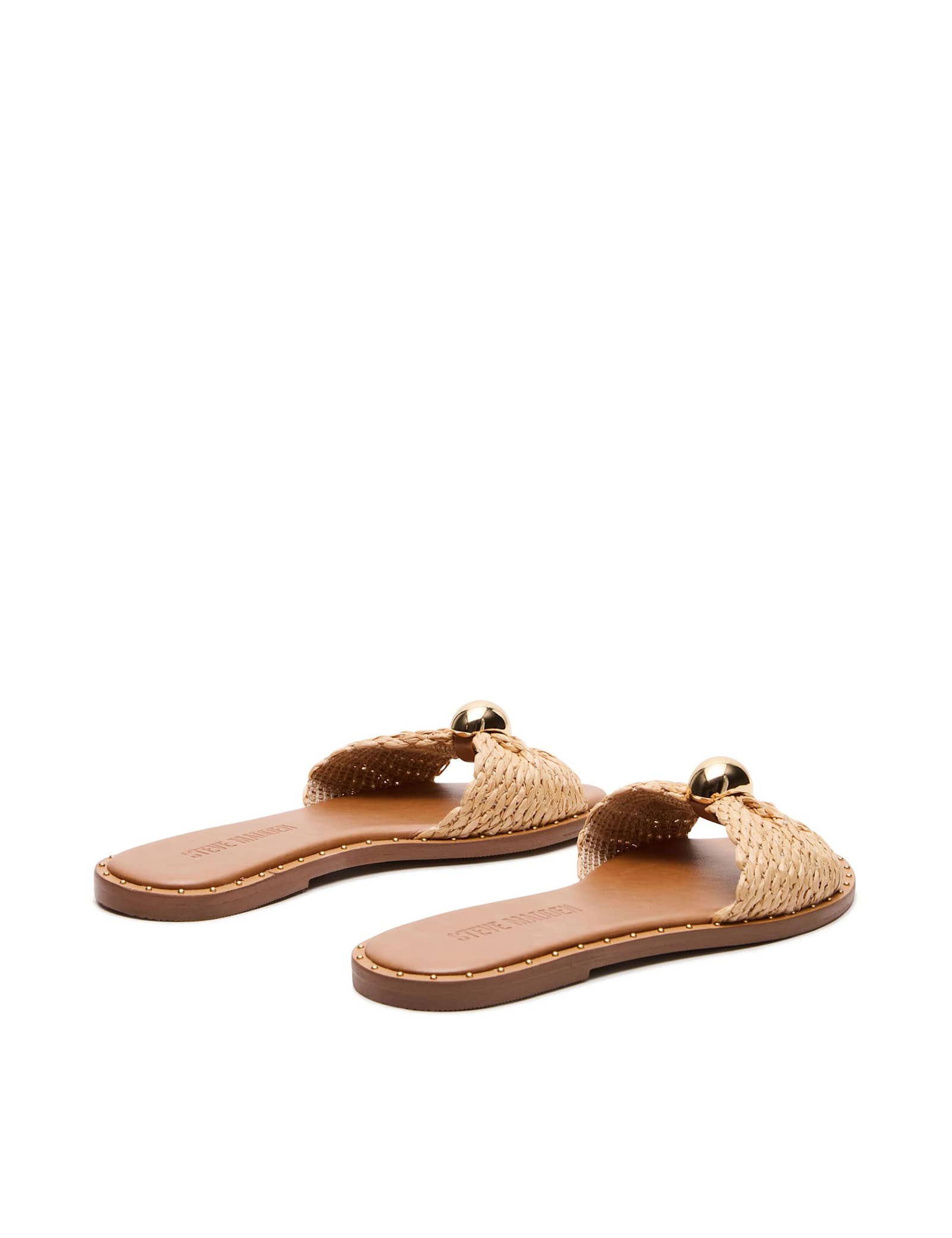 Dipsy Raffia Slip On Flat Sandals - image 2
