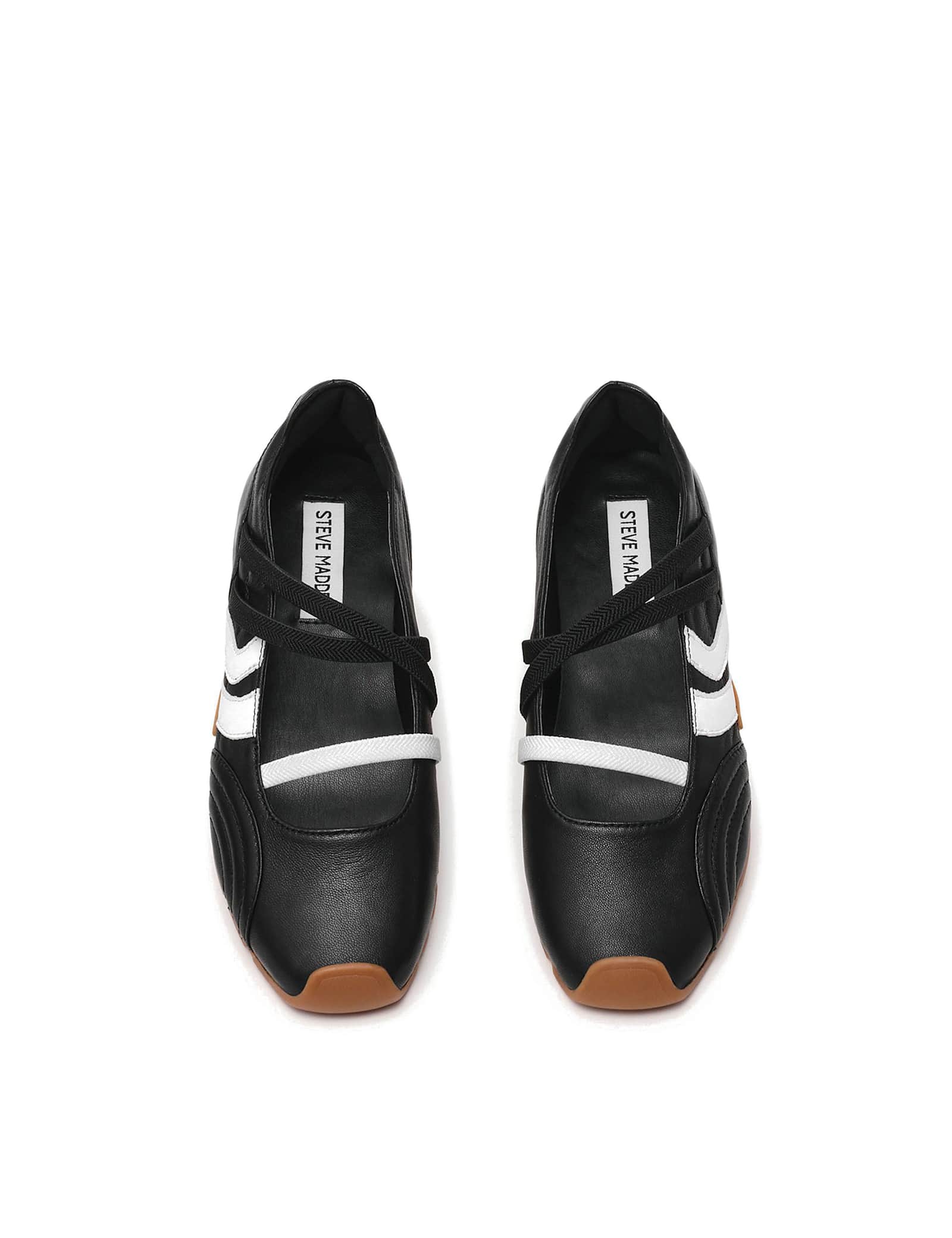 Joisie Leather Slip On Strappy Trainers - image 4