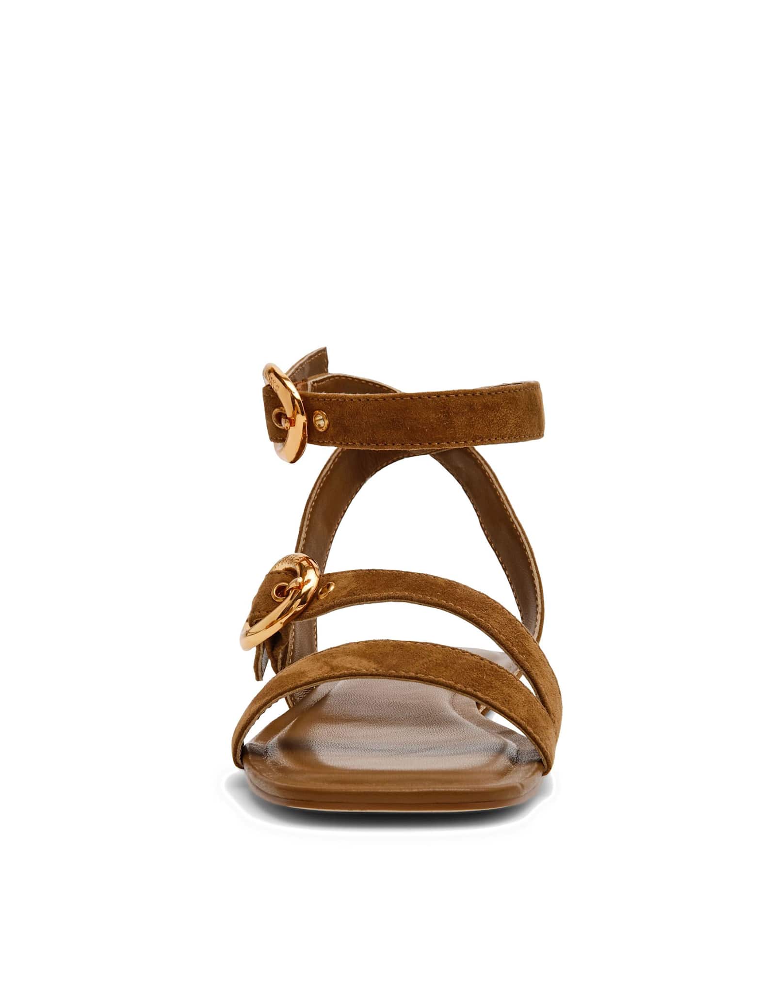 Karmin Suede Flat Gladiator Sandals - image 4