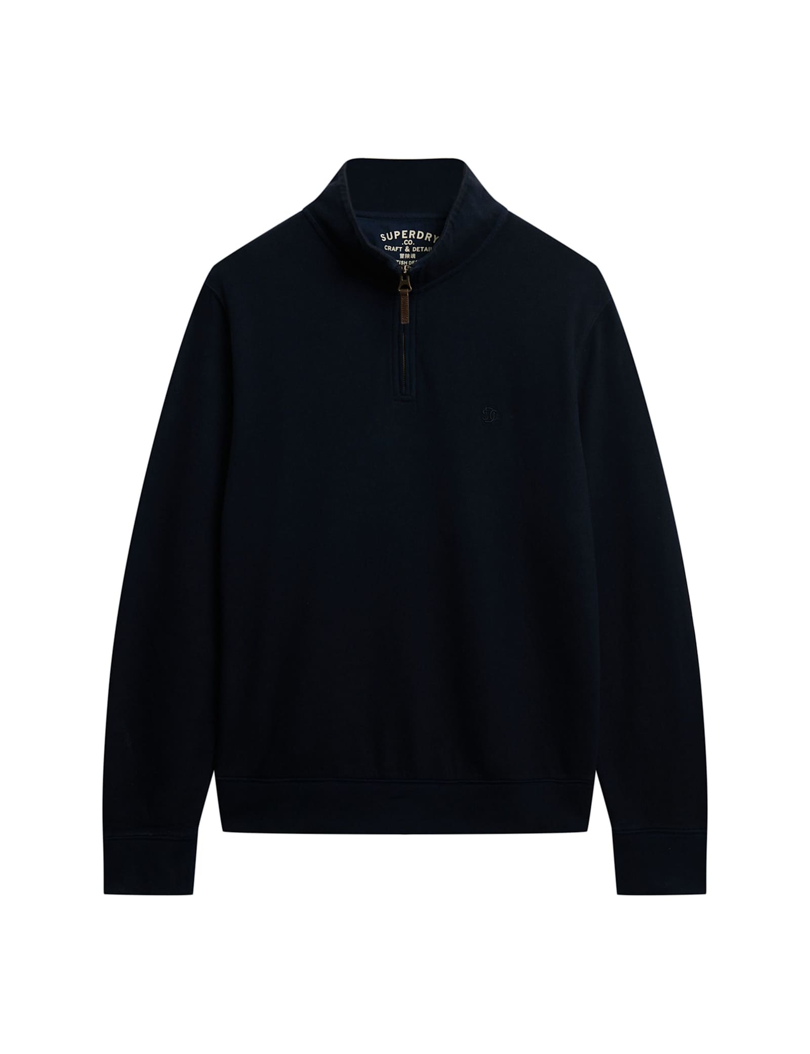Pure Cotton Half Zip Jumper - image 1