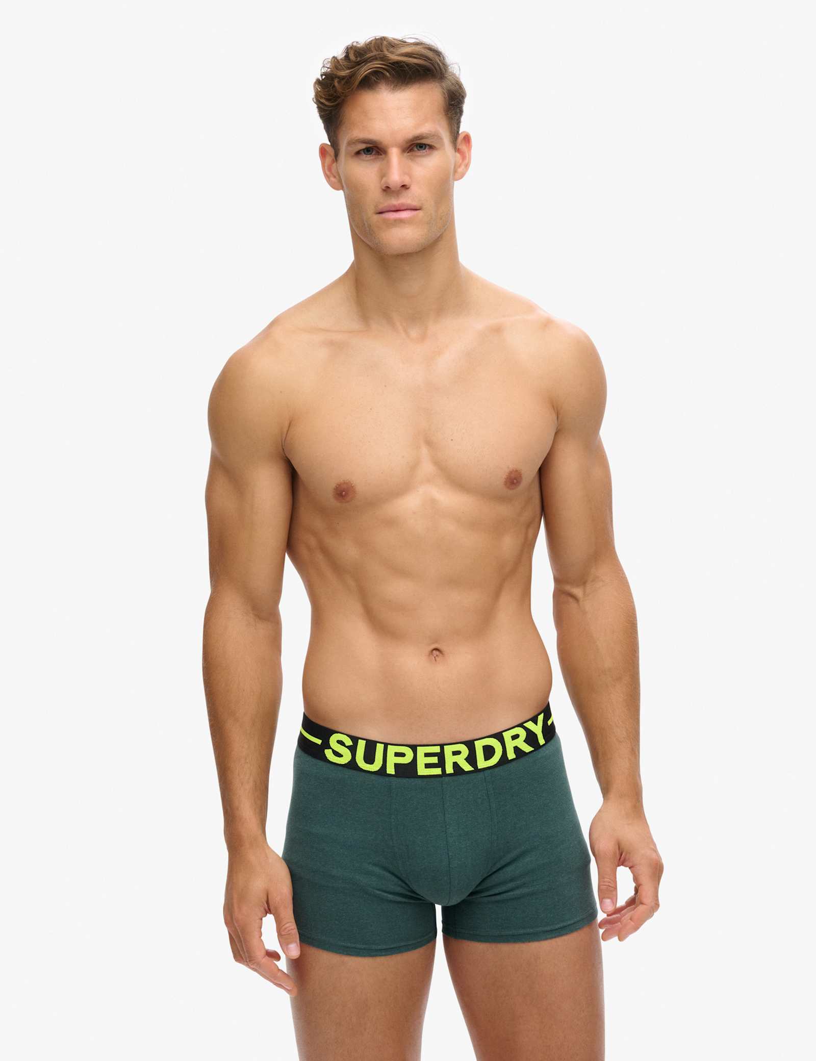 3 Pack Cotton Stretch Logo Waistband Boxers - image 1