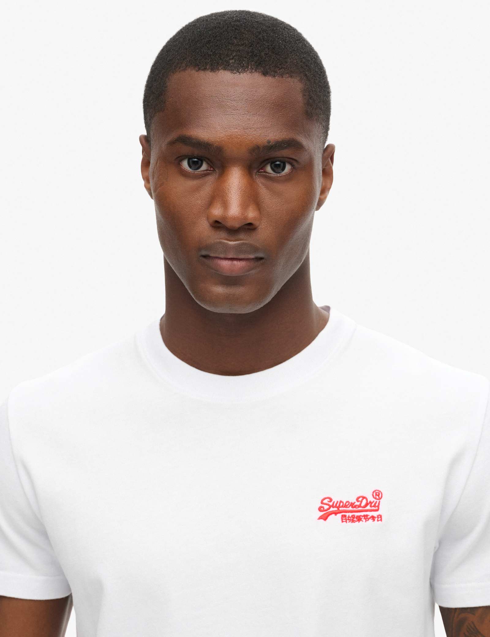Slim Fit Pure Cotton Crew Neck Logo T-Shirt - image 4