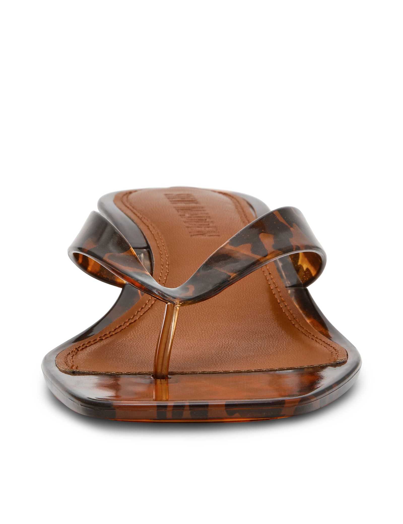 Kitten Heel Square Toe Sandals - image 3