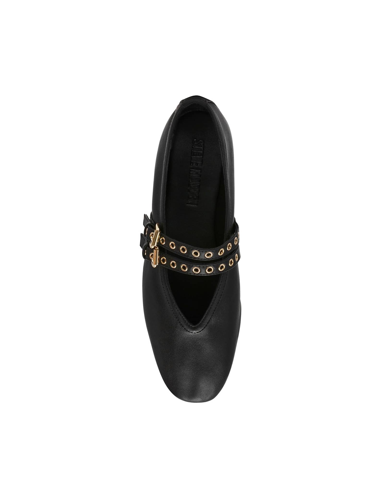 Lydia Suede Buckle Flat Pumps - image 4