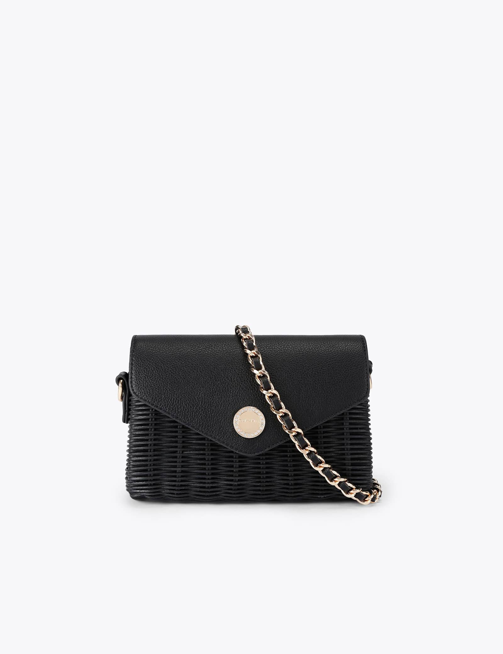 Woven Mini Cross Body Bag - image 1