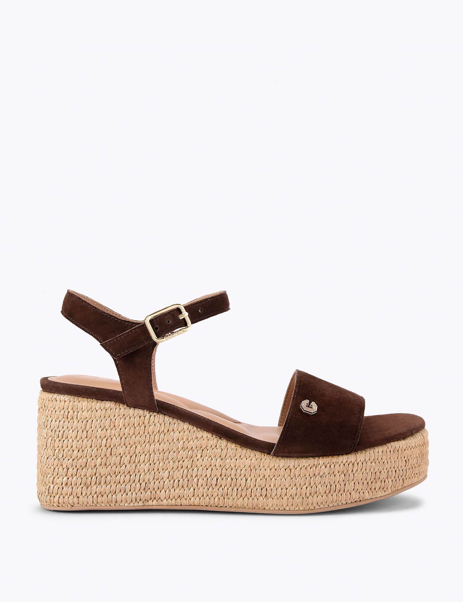 Suede Ankle Strap Wedge Flatform Sandals - image 2