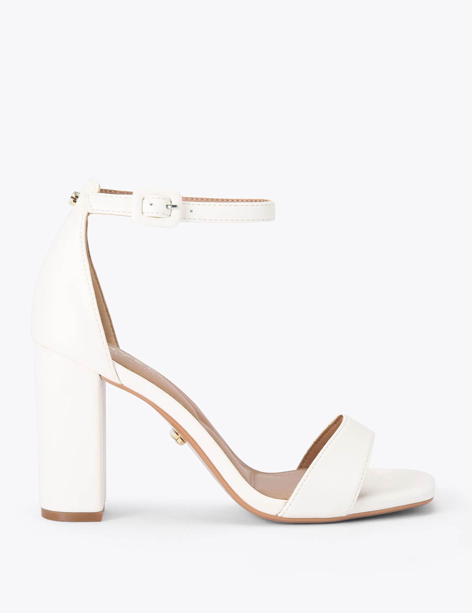 Metallic Block Heels - image 2