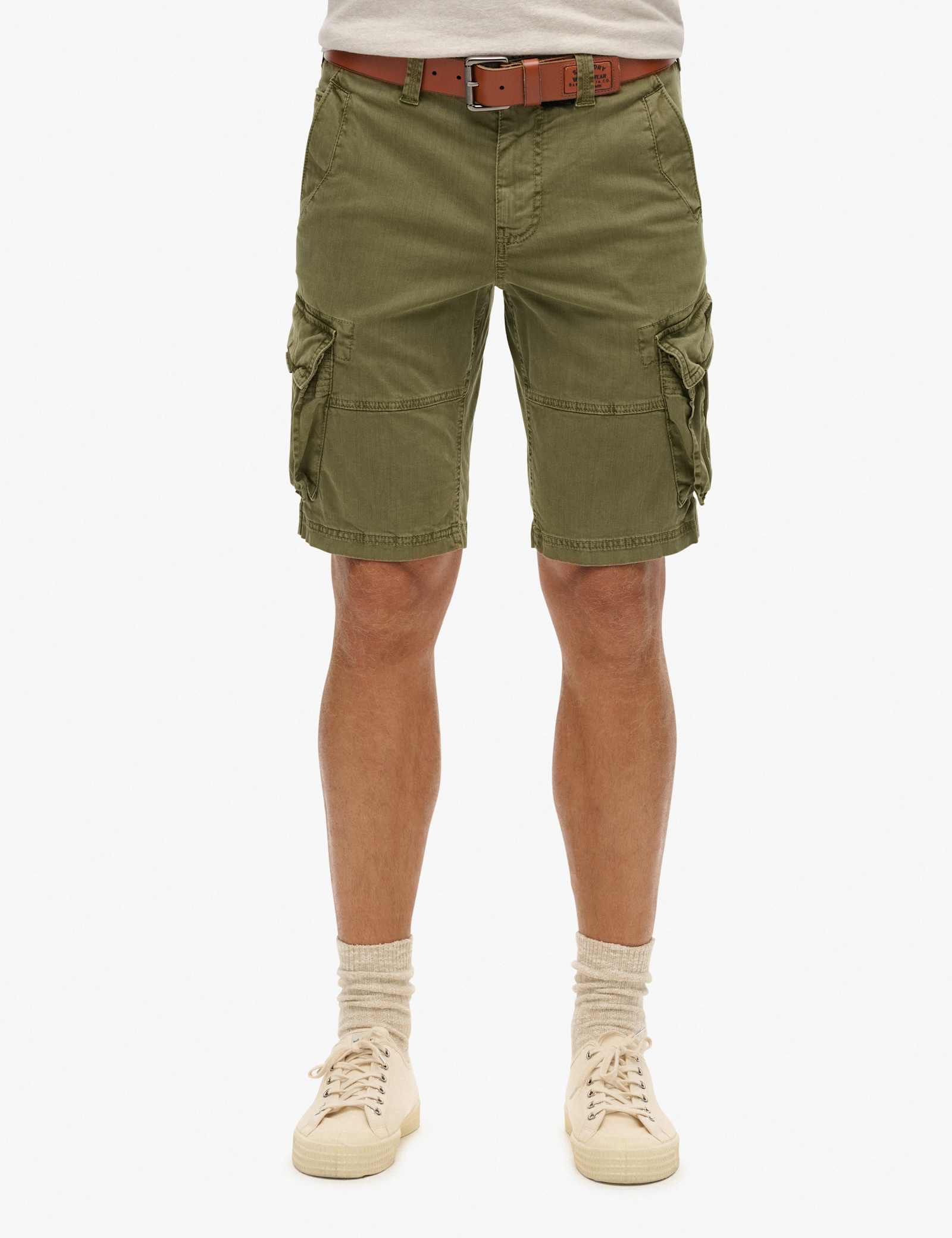 Regular Fit Cargo Shorts - image 2