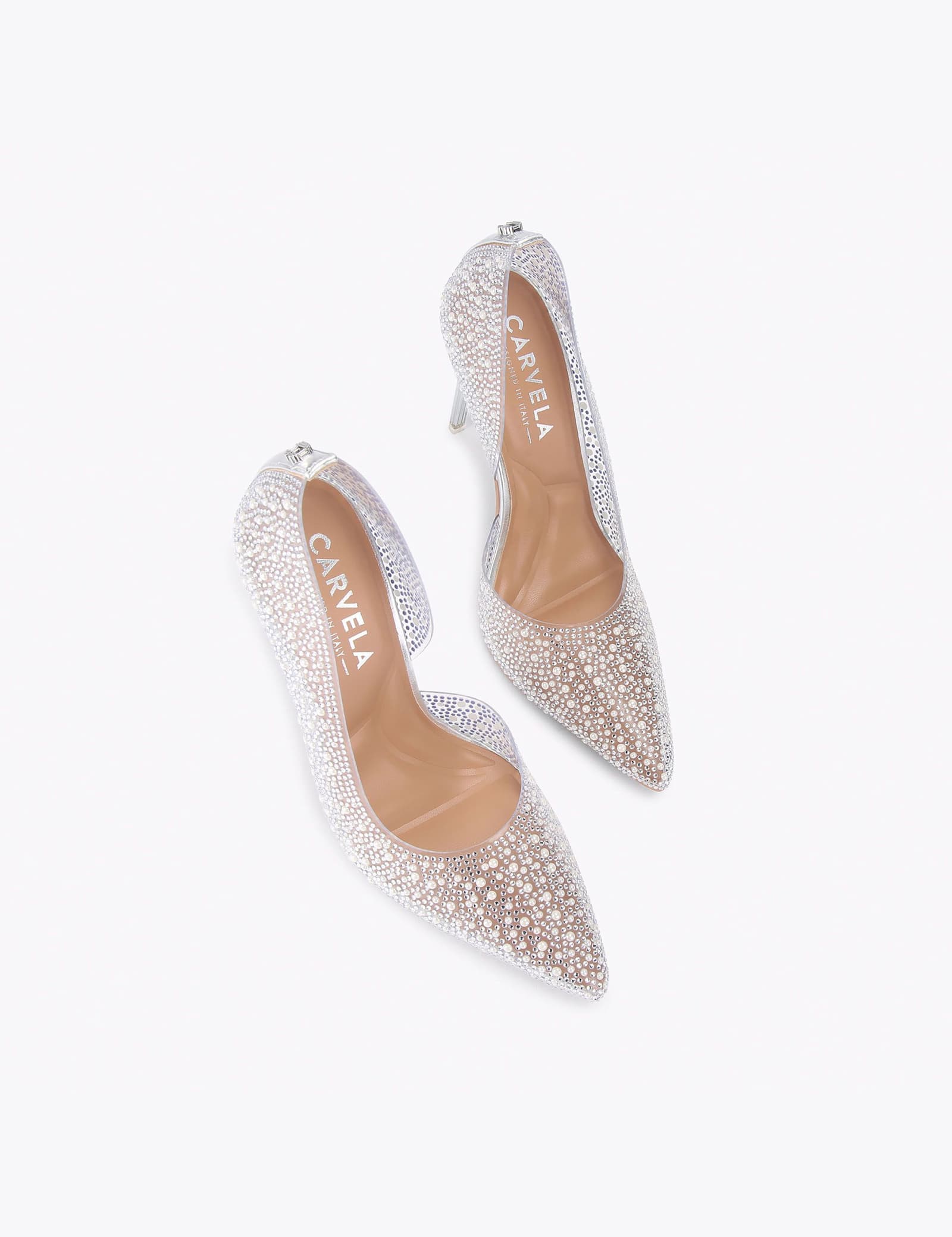 Crystal Embellished Stiletto Heel Court Shoes - image 4