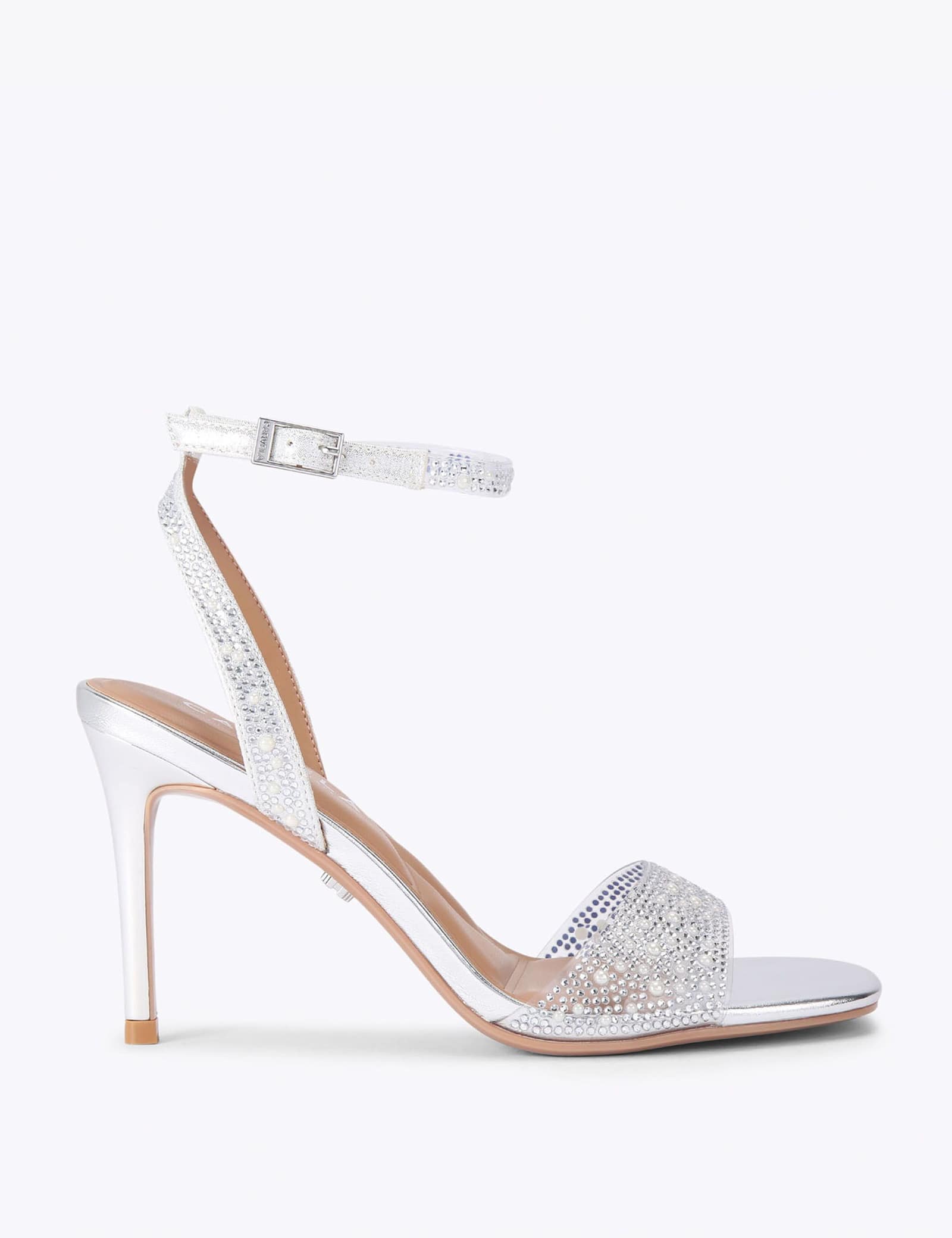 Sparkle Embellished Stiletto Heels - image 1