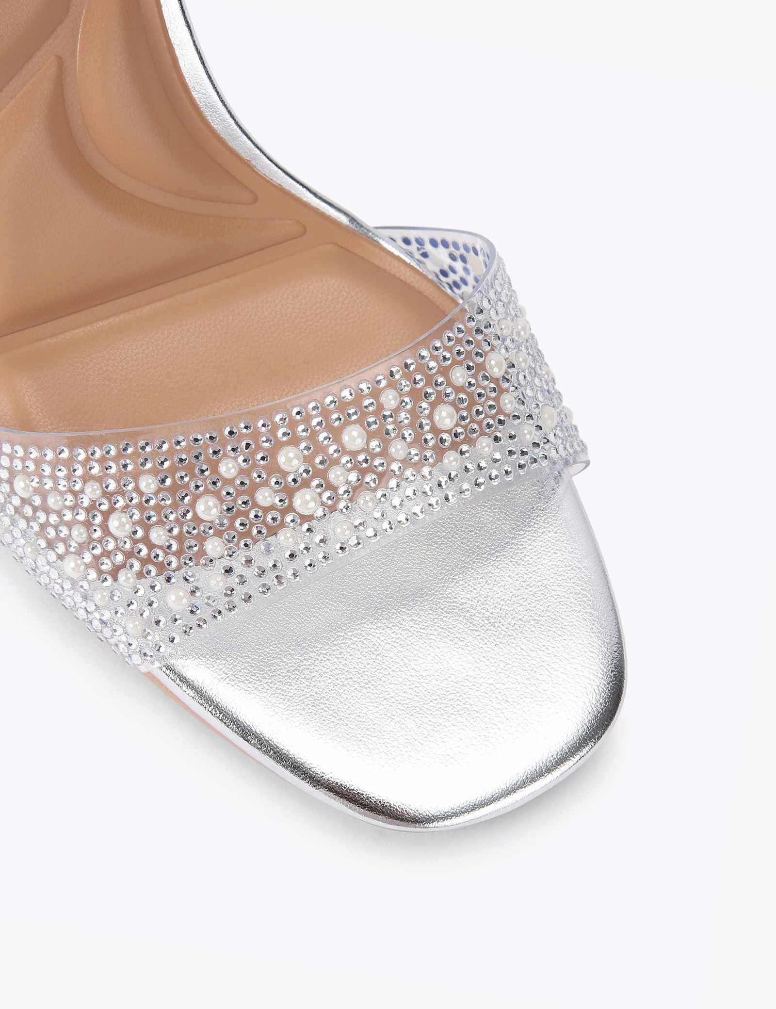 Sparkle Embellished Stiletto Heels - image 3