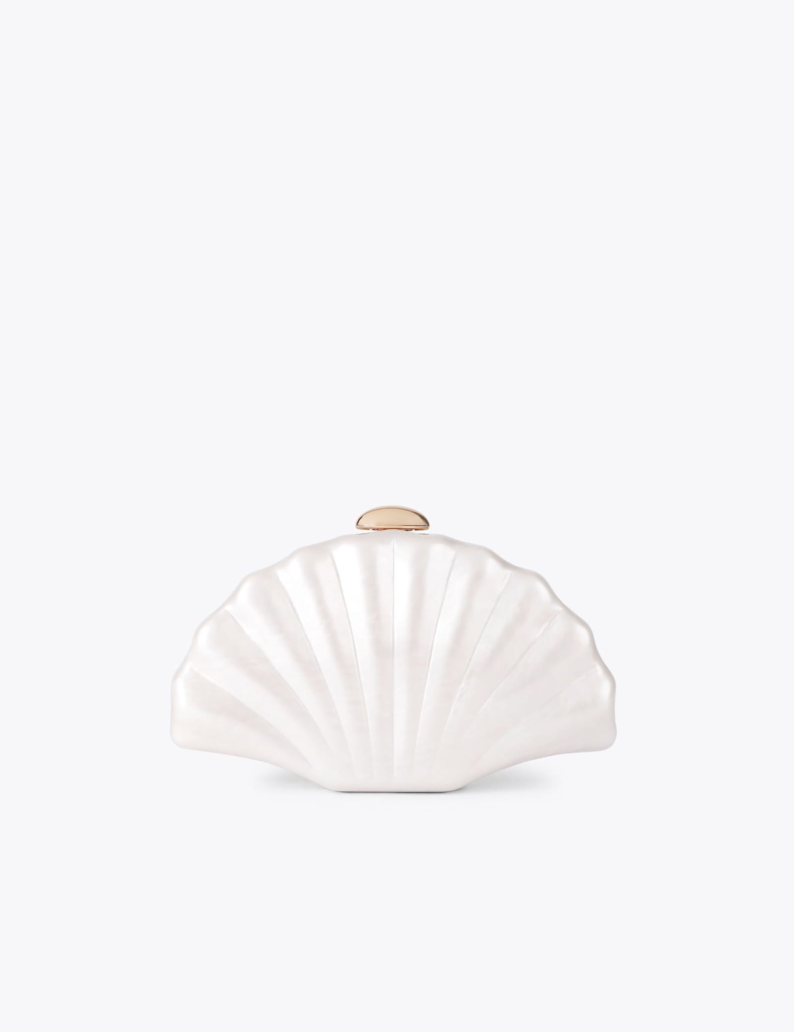 Chain Strap Seashell Clutch Bag - image 1