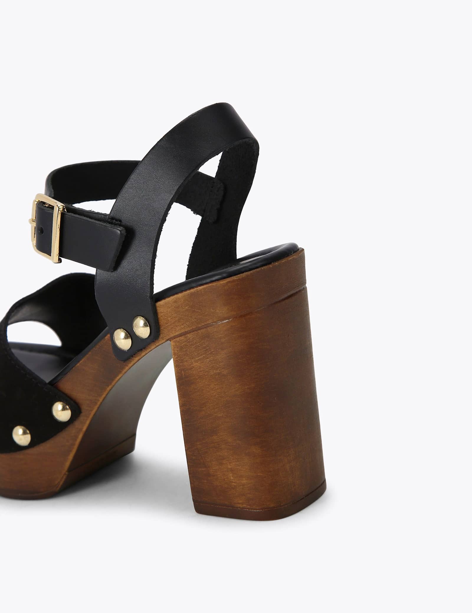 Leather Block Heels - image 4