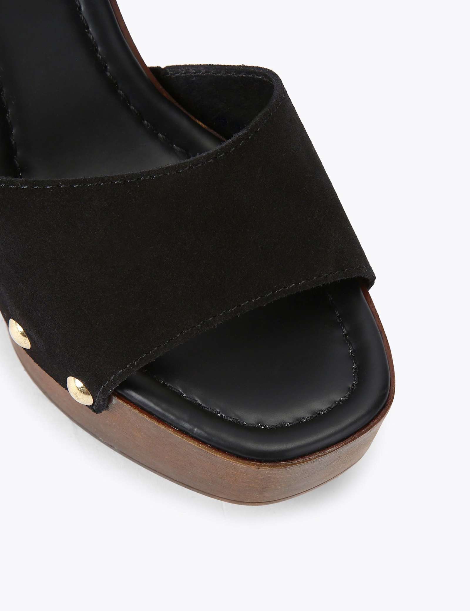 Leather Block Heels - image 3