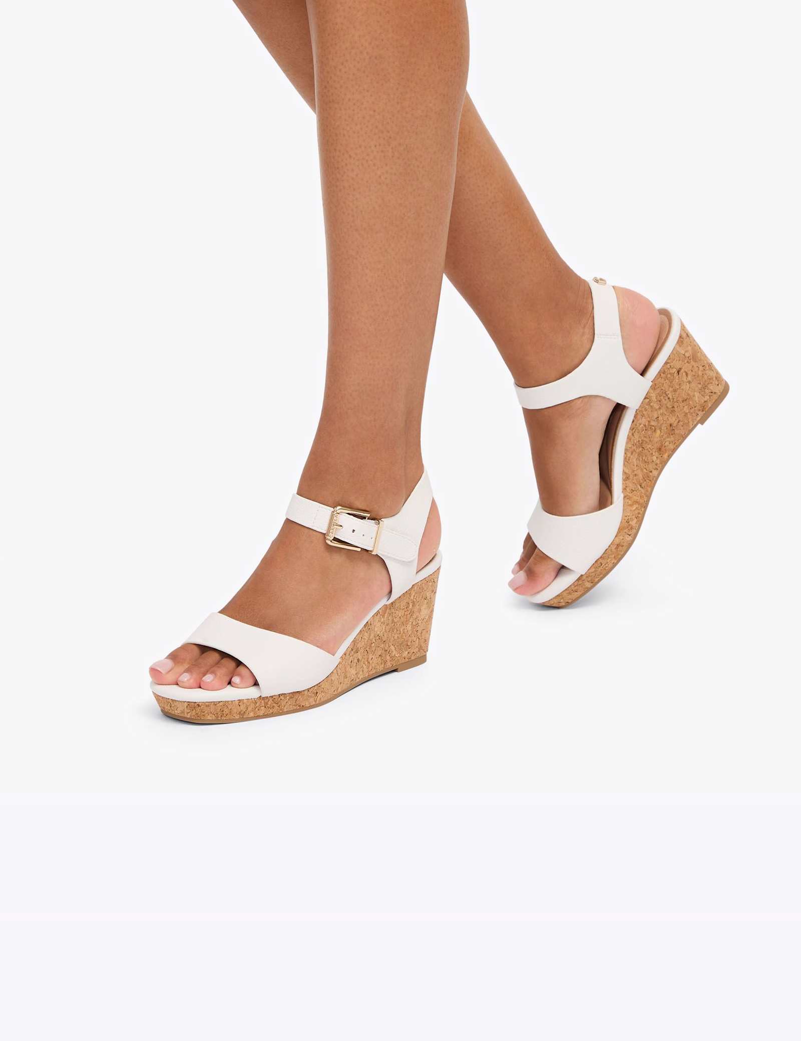 Wide Fit Wedge Sandals - image 5
