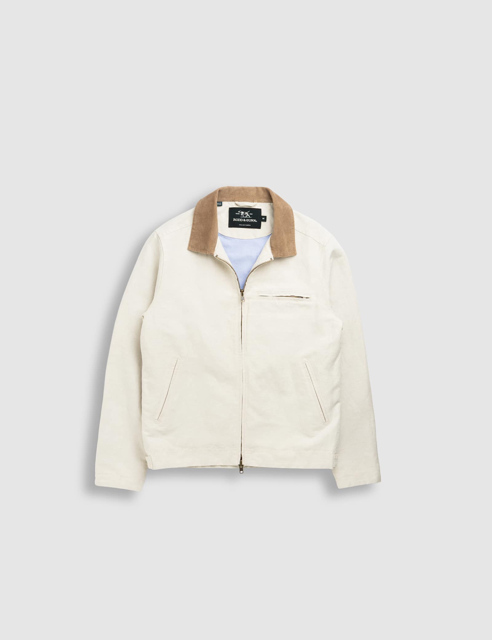 Cotton Blend Harrington Jacket - image 3
