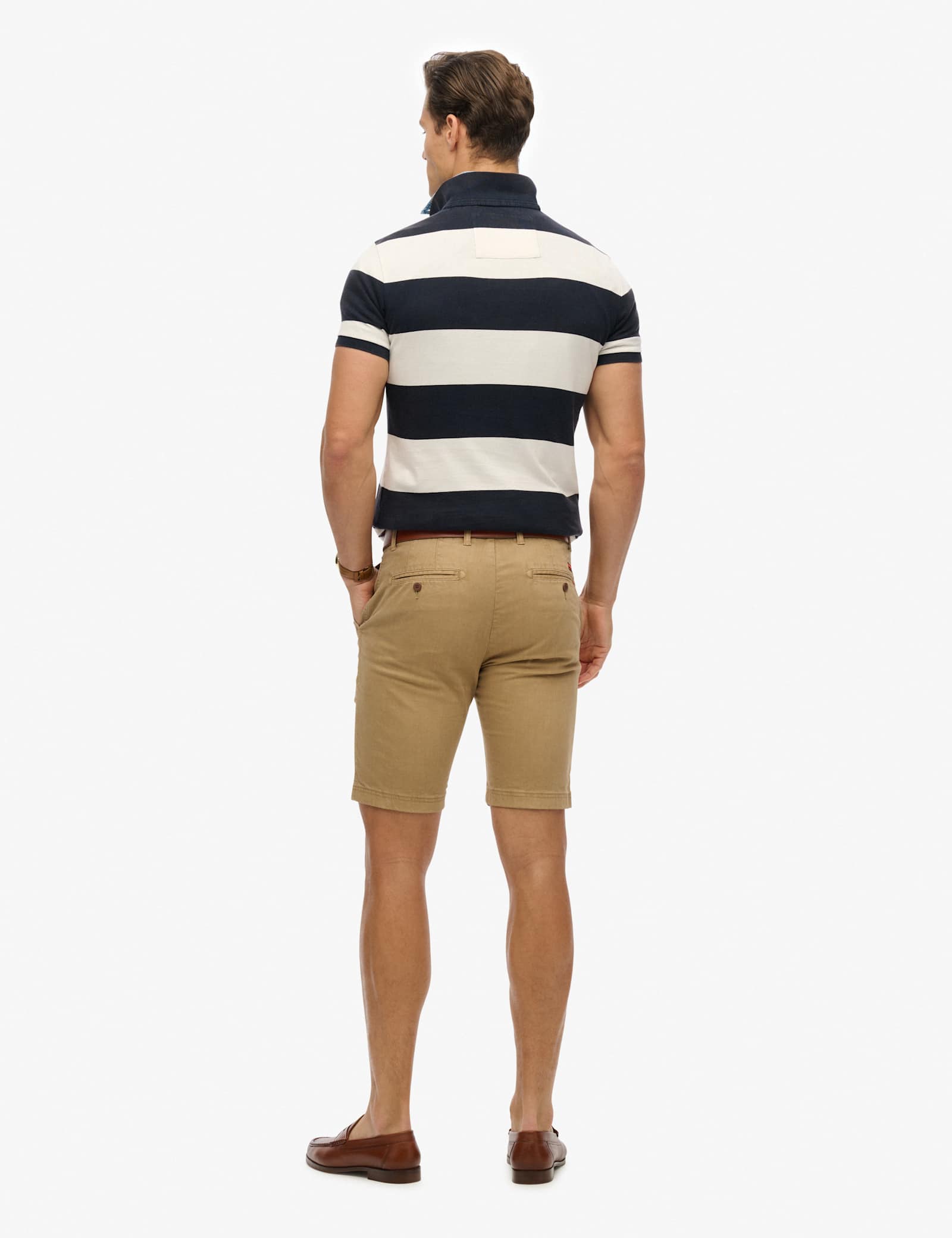 Slim Fit Cotton Rich Chino Shorts - image 2