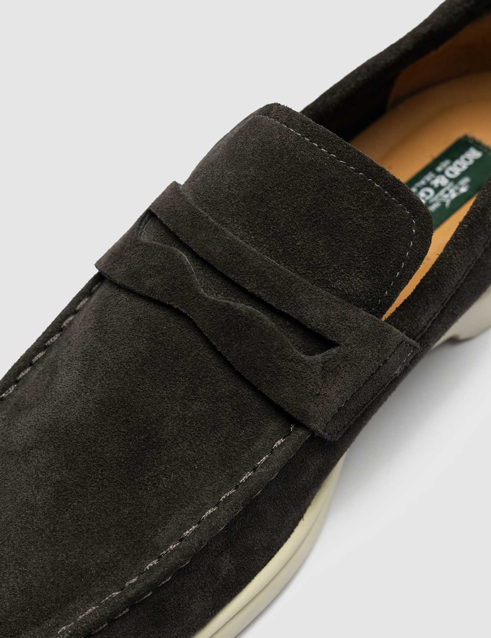 Leather Slip On Loafers - image 5