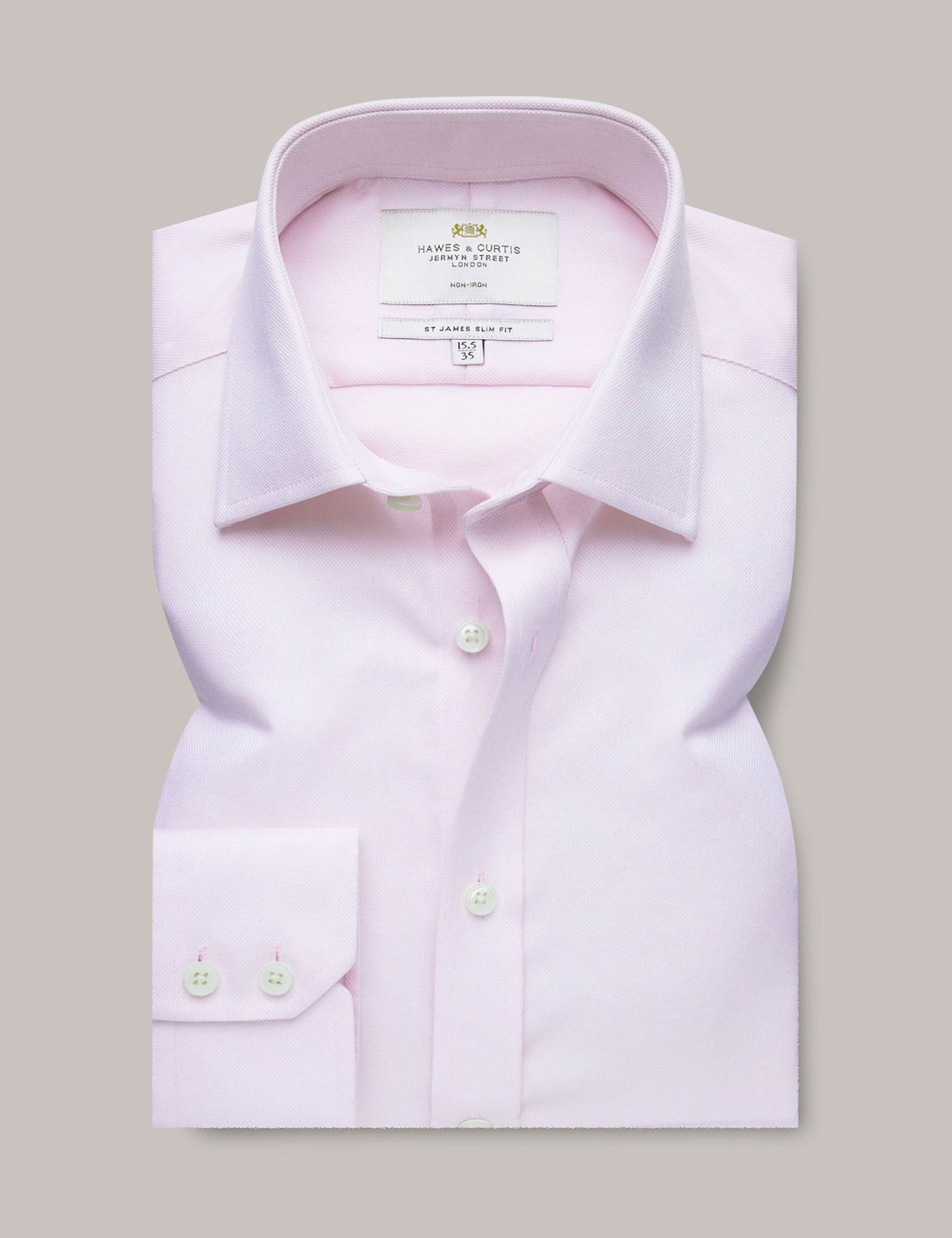 Non Iron Slim Fit Pure Cotton Shirt - image 2