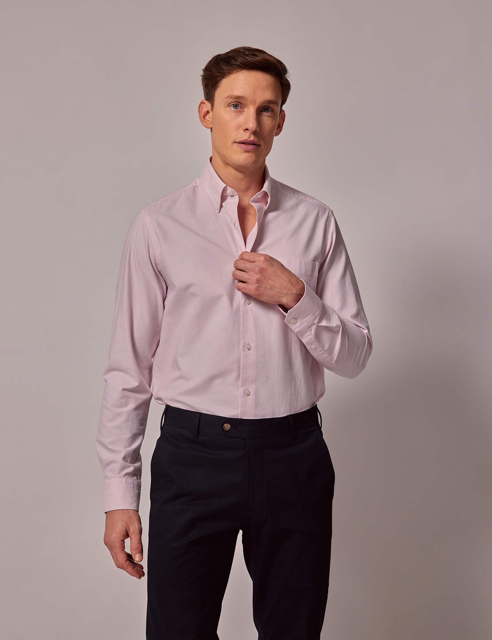 Regular Fit Pure Cotton Oxford Shirt - image 2