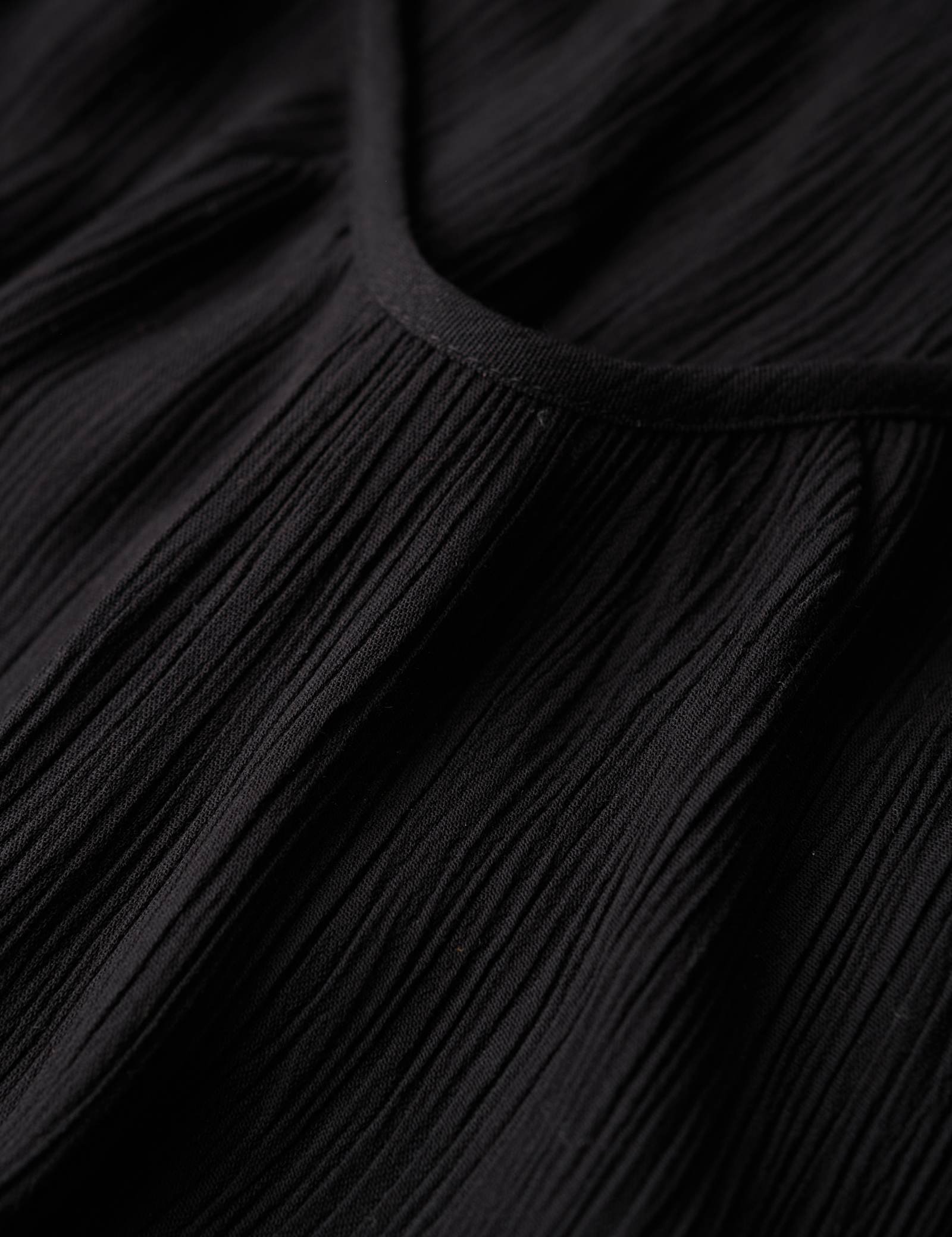 Textured Scoop Neck Strappy Maxi Slip Dress - image 2