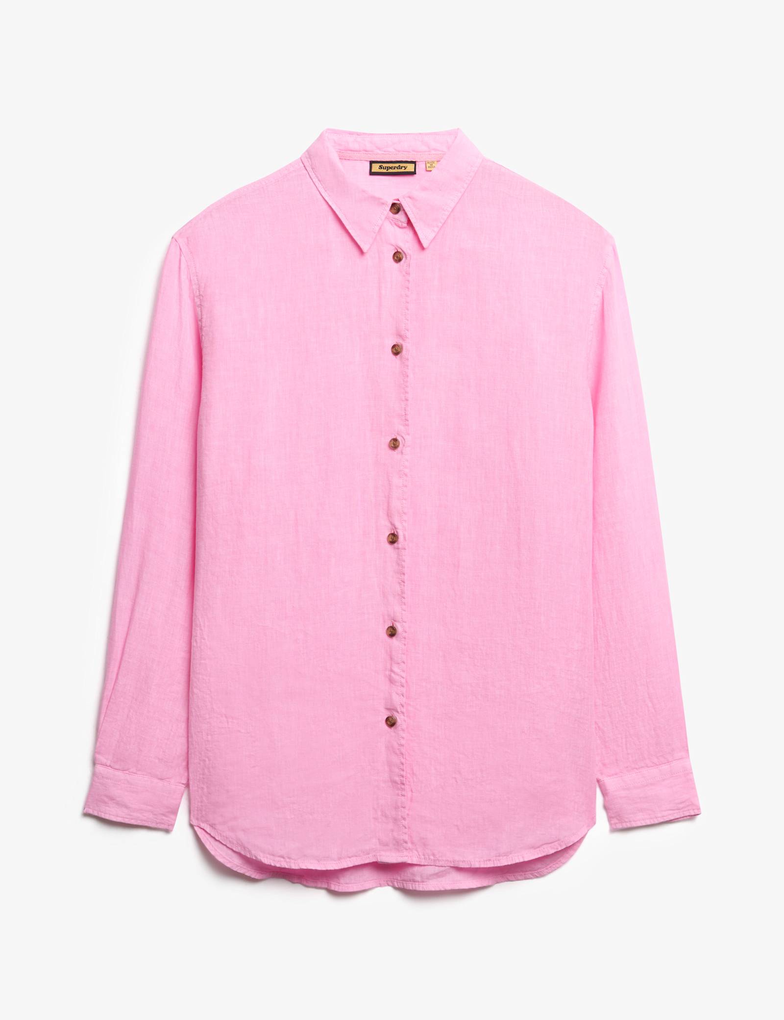 Linen Rich Collared Shirt - image 1