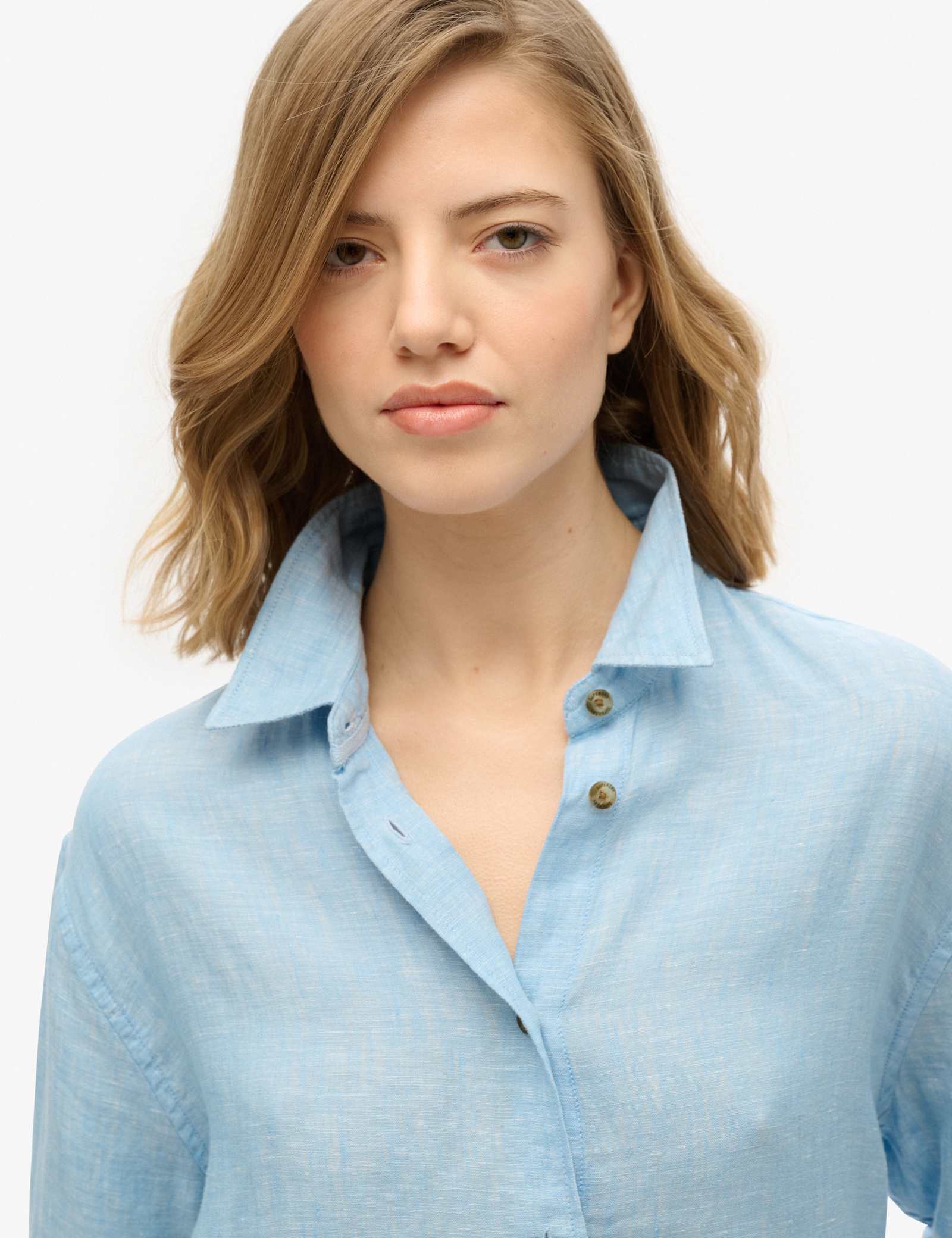 Linen Rich Collared Shirt - image 5