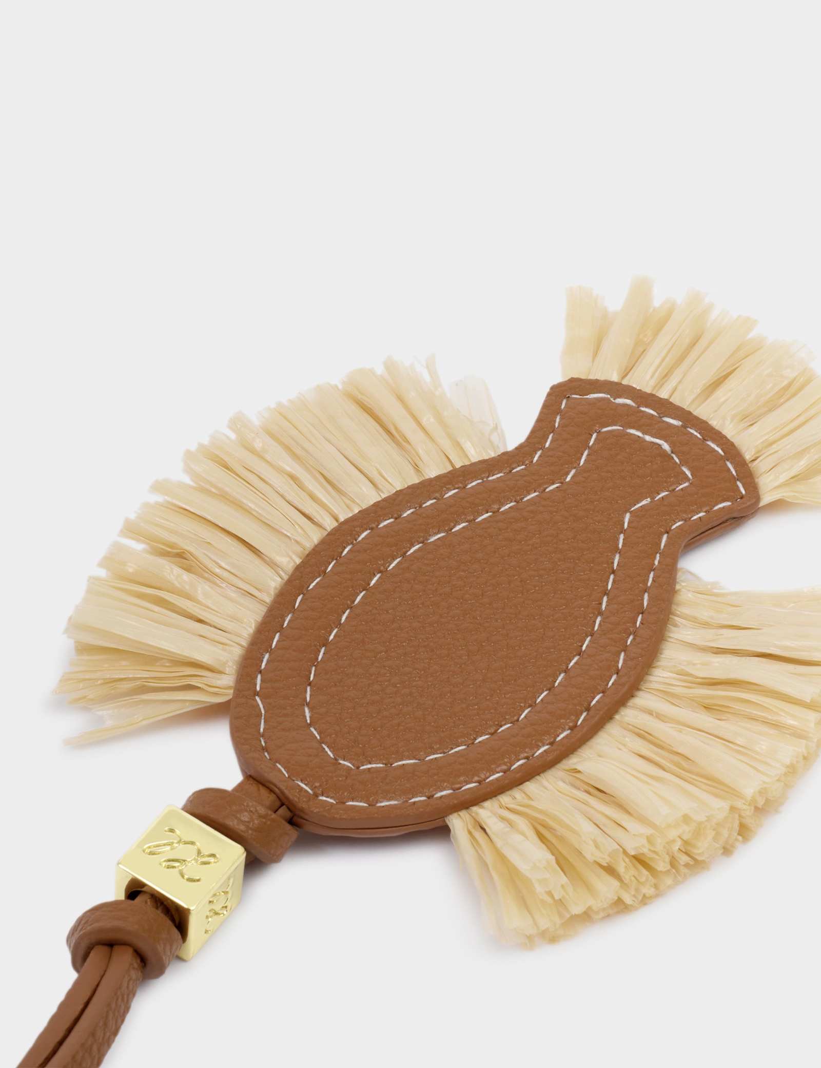 Raffia Fish Bag Charm - image 4