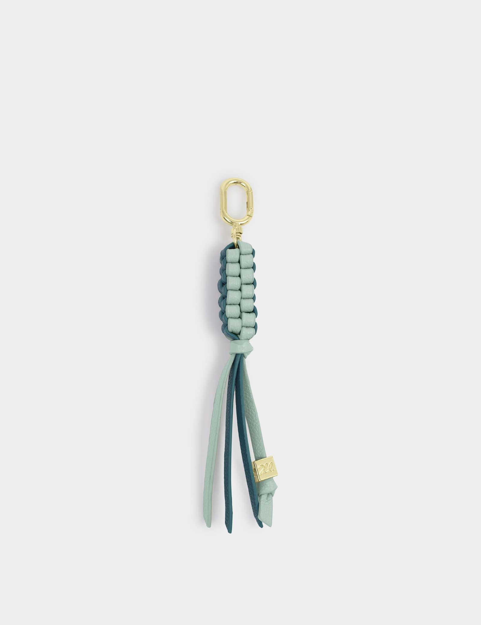 Braided Bag Charm Keyring - image 2