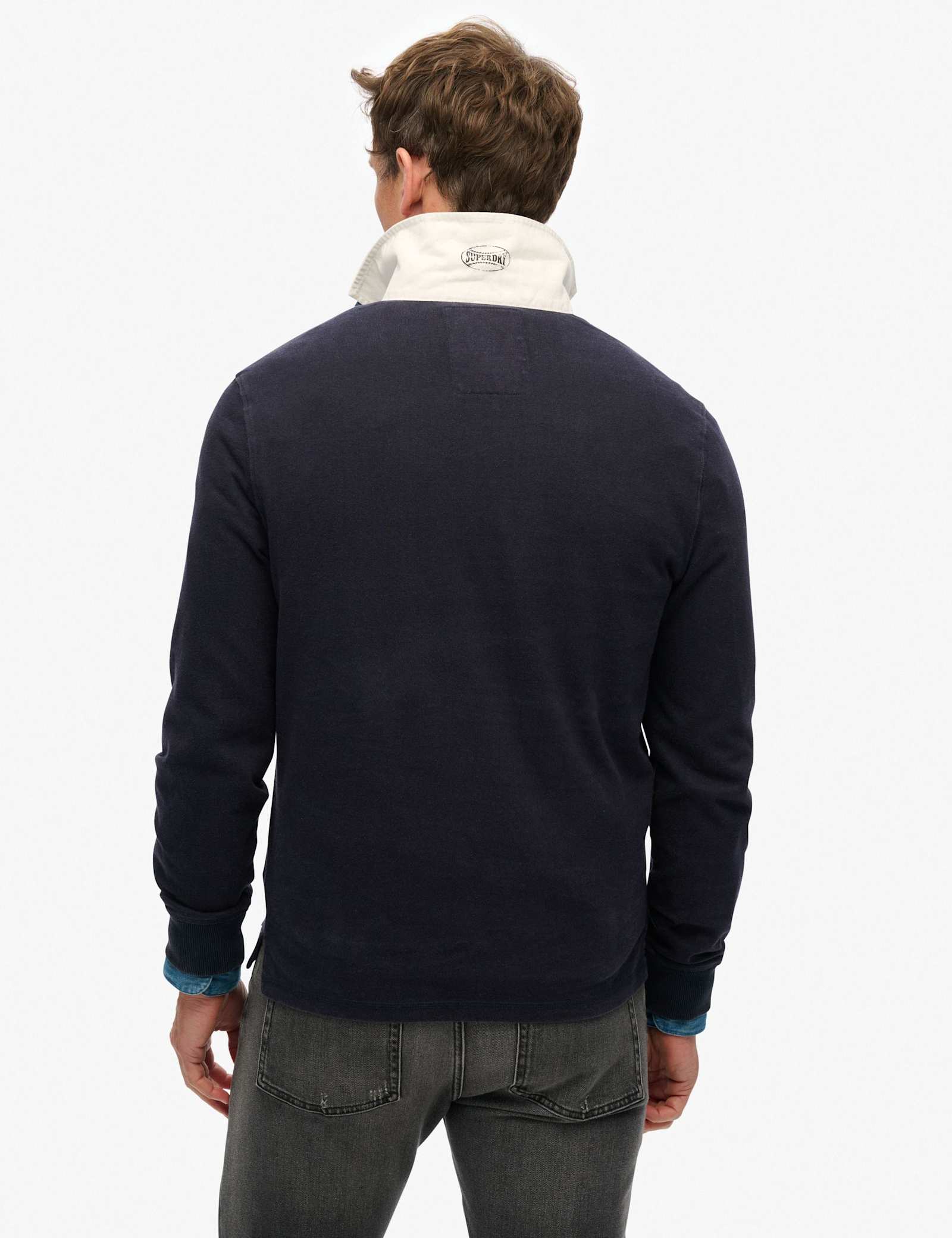 Pure Cotton Long Sleeve Rugby Top - image 2