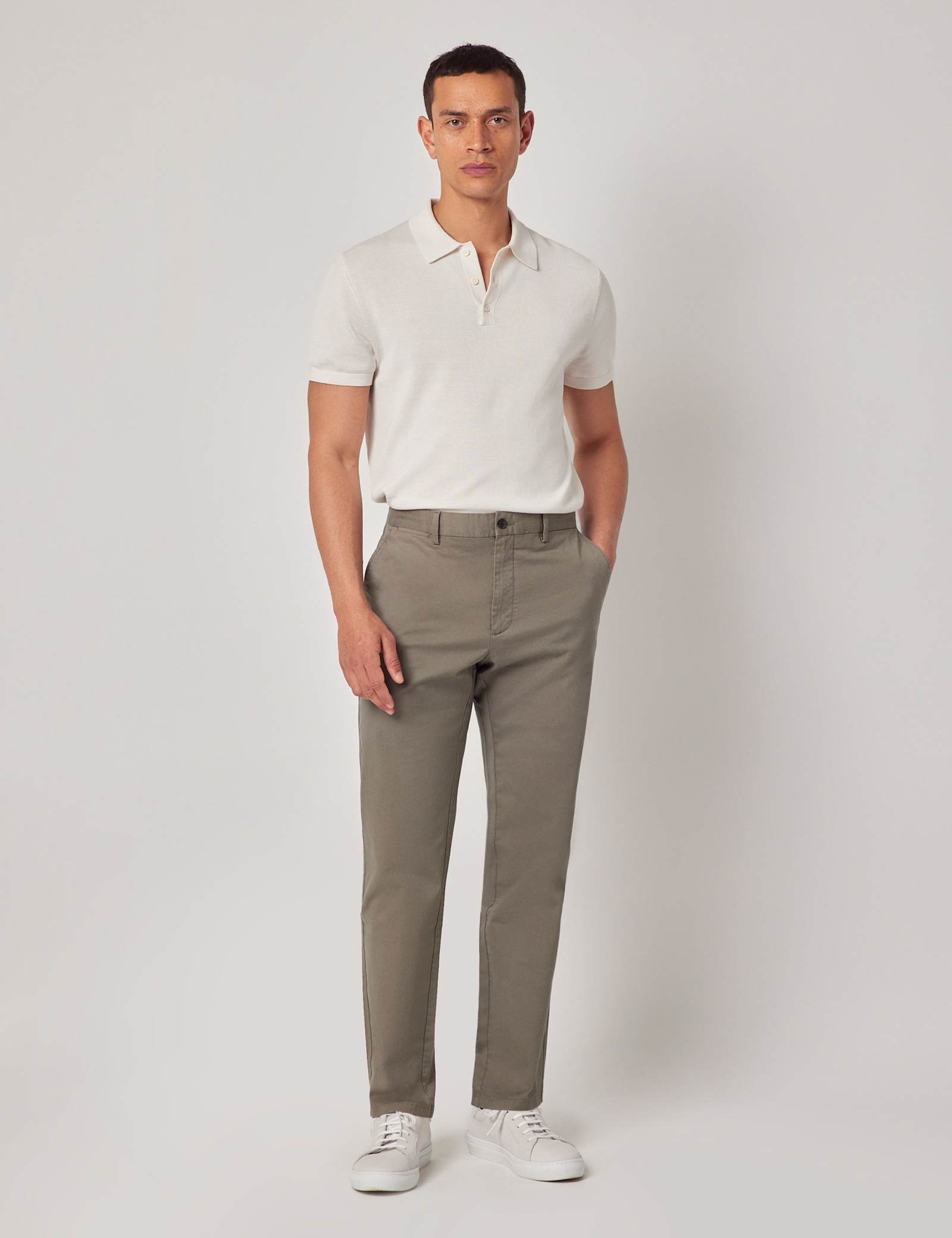 Regular Fit Pure Cotton Chinos - image 3