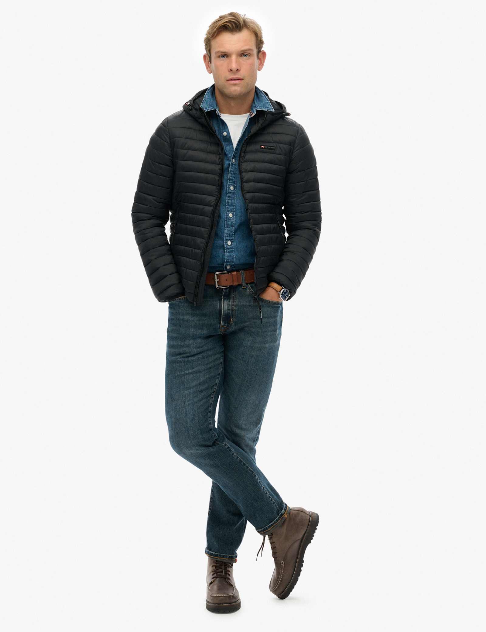 Quilted Puffer Jacket - image 3