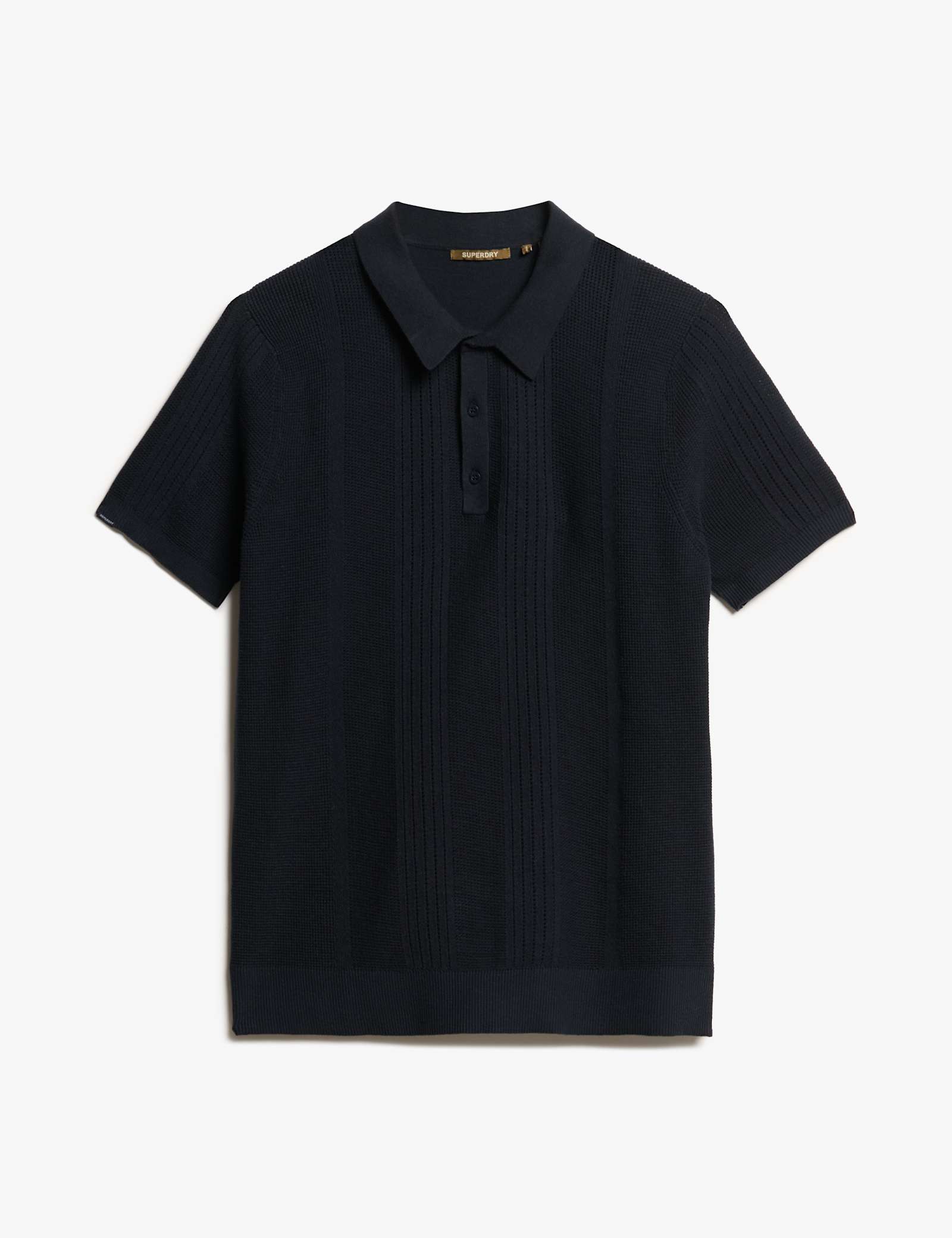 Slim Fit Cotton Rich Knitted Polo Shirt - image 2