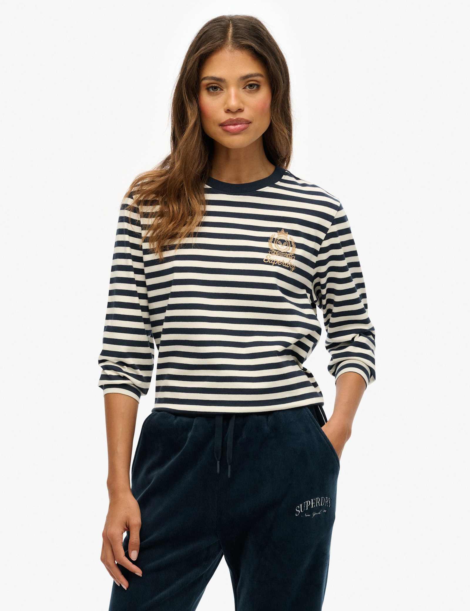 Pure Cotton Striped Boxy Top - image 4