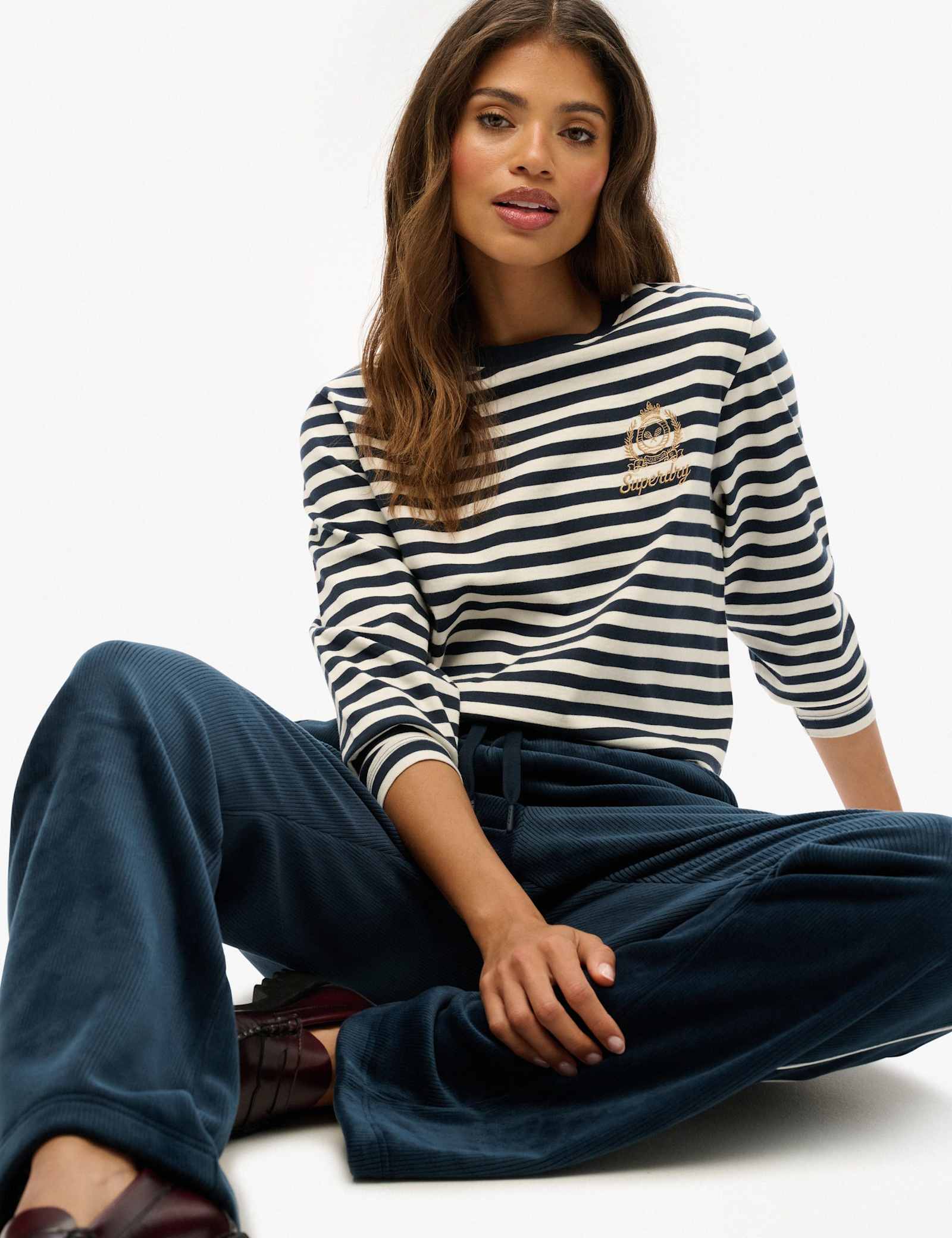Pure Cotton Striped Boxy Top - image 5