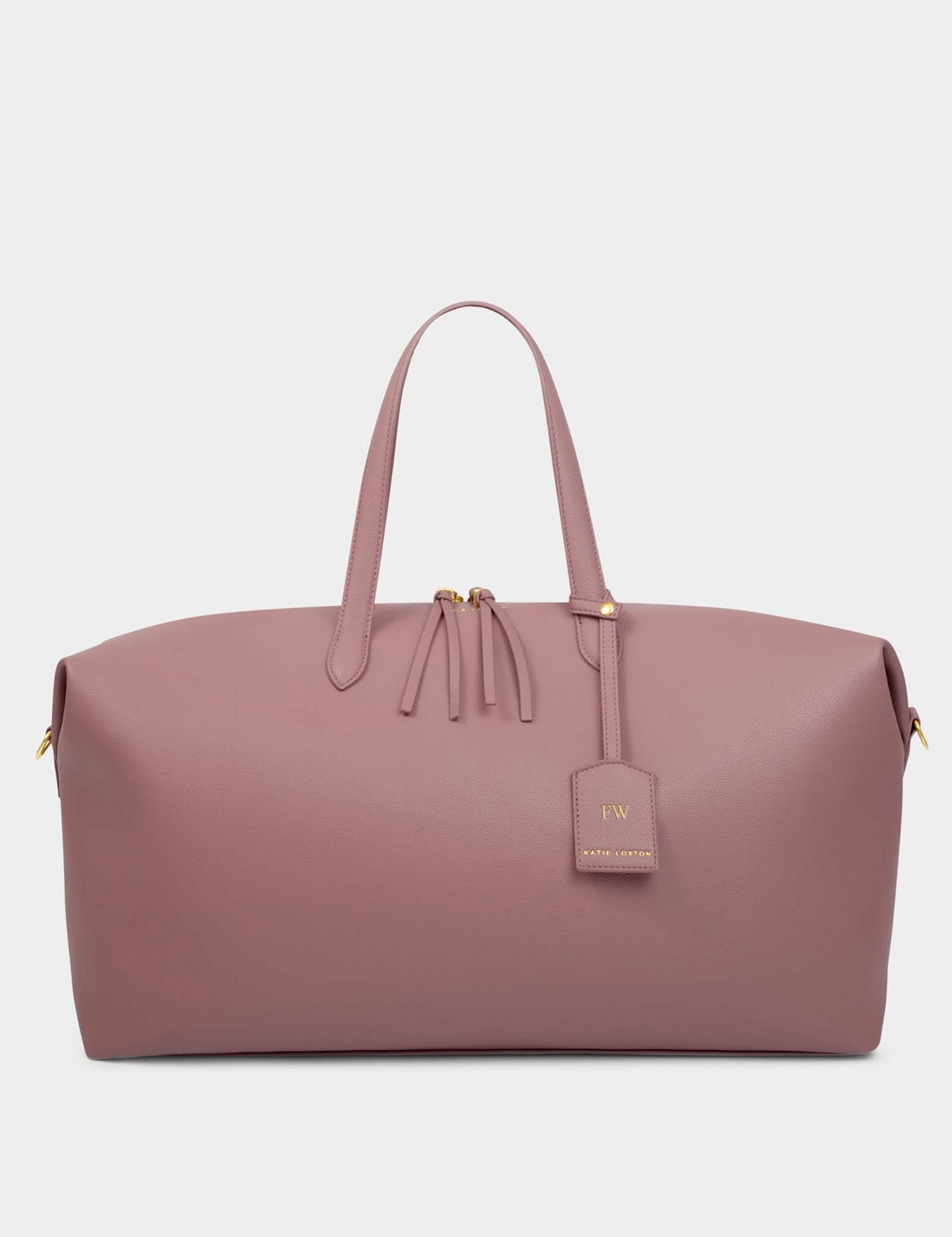 Personalised Faux Leather Weekend Bag - image 1