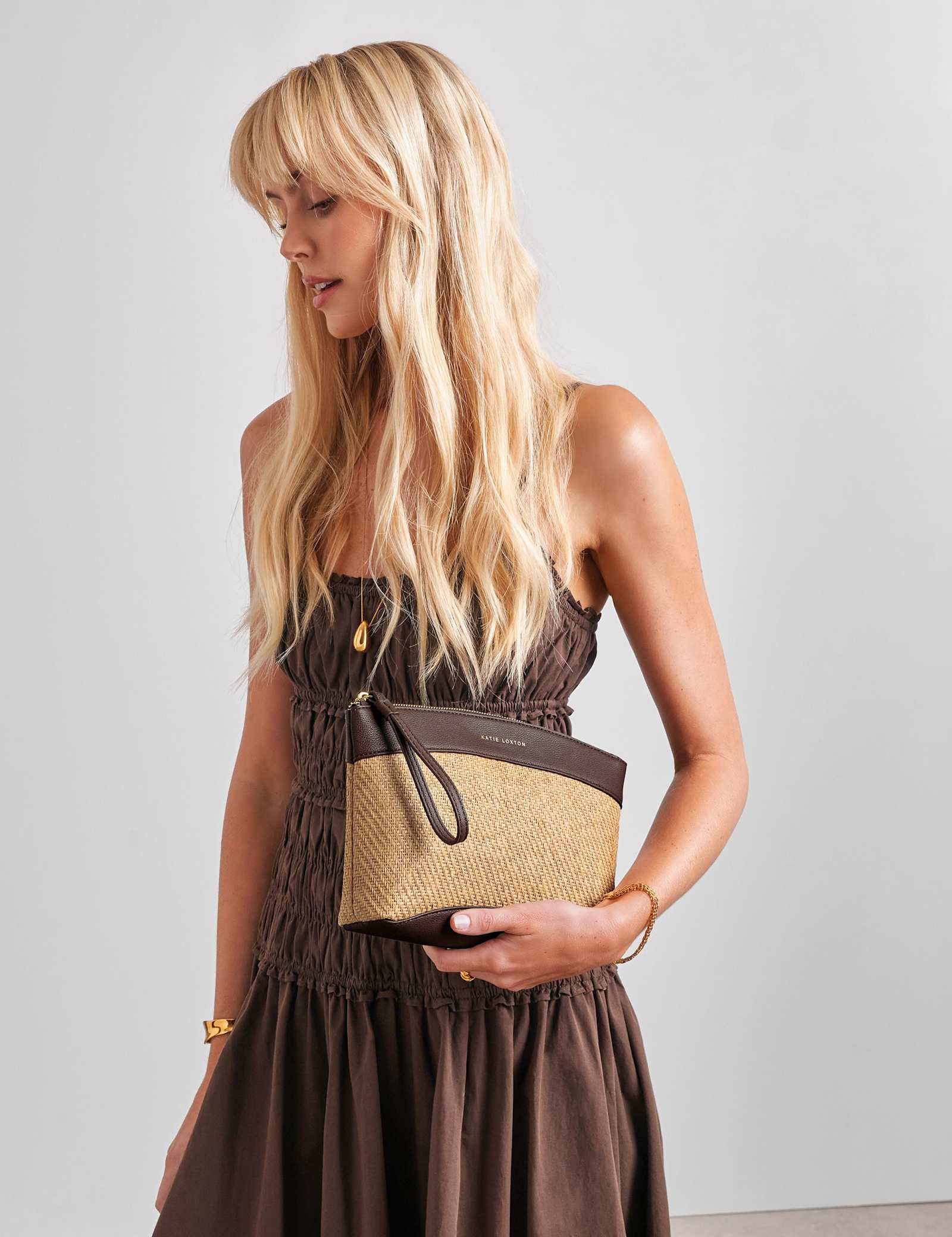 Personalised Raffia Clutch Bag - image 5