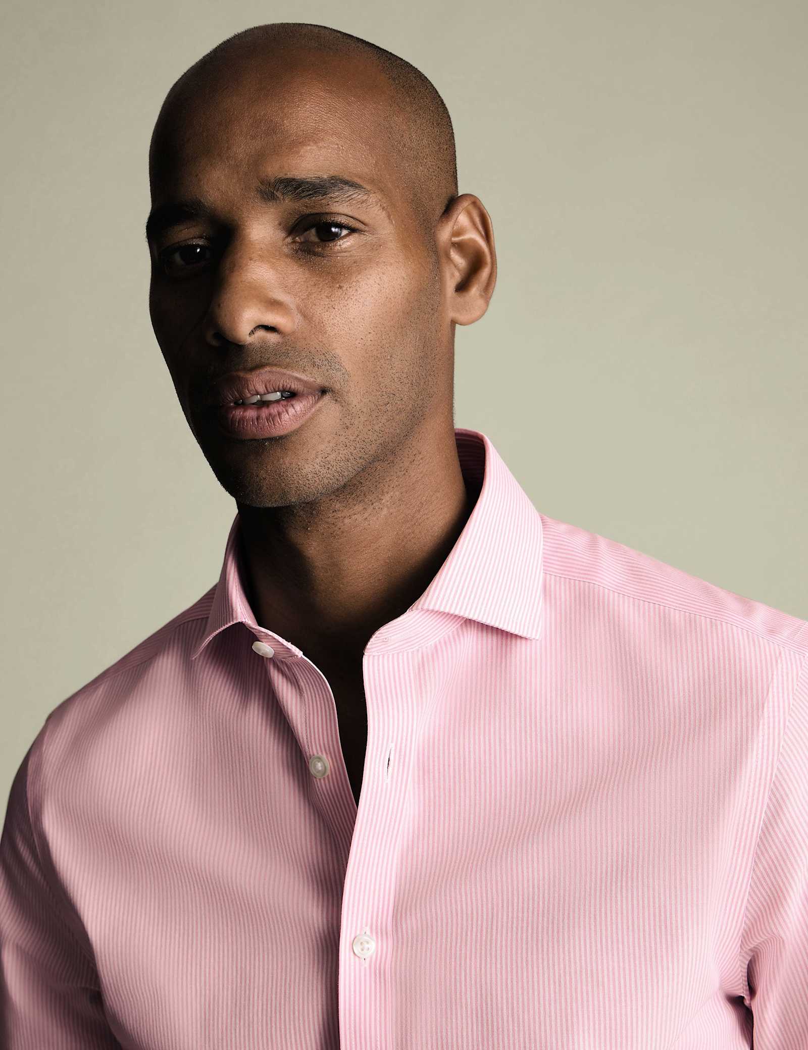 Regular Fit Easy Iron Pure Cotton Striped Shirt - image 5