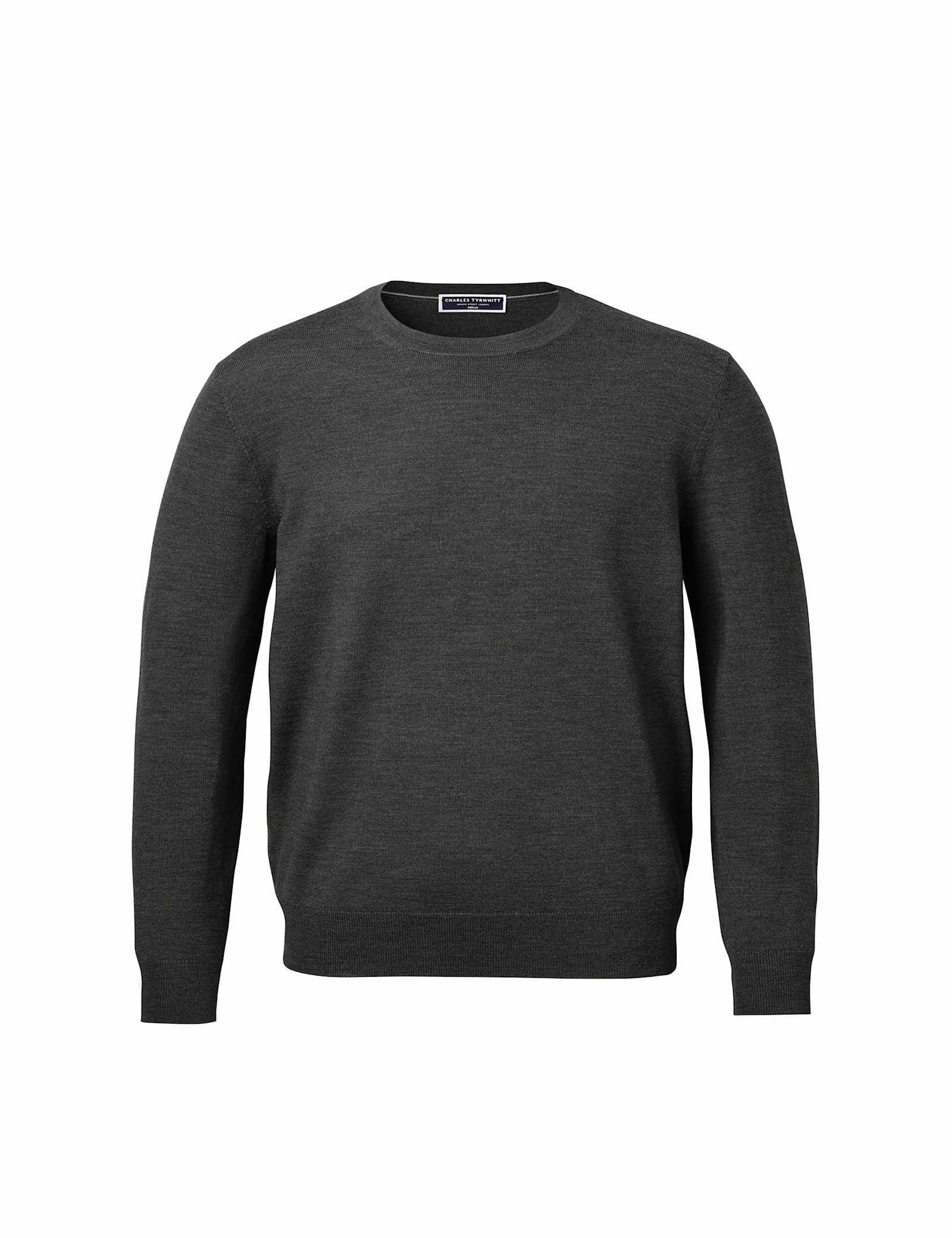 Pure Merino Wool Crew Neck Jumper - image 4