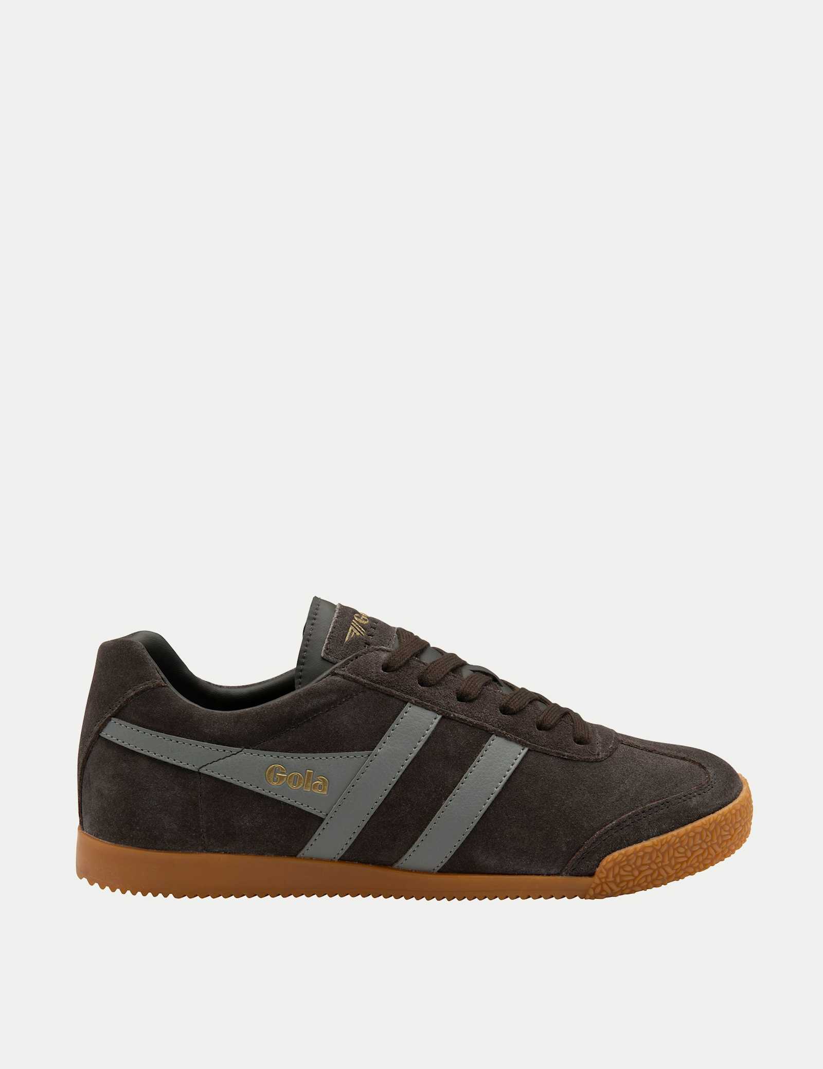Men's Harrier Suede Stripe Trainers - image 1